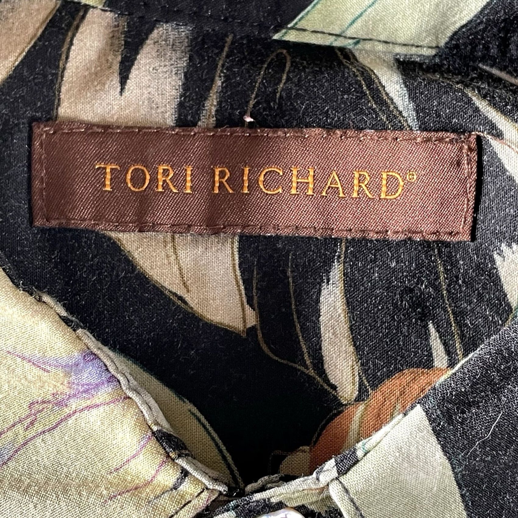 Tori Richard Tori Richard Shirt 3XLT Button-Up Hawaiian Flowers Short Sleeve Multicolor Viscose Beach Floral Mens Big & Tall Size US XXL / EU 58 / 5 - 3 Thumbnail