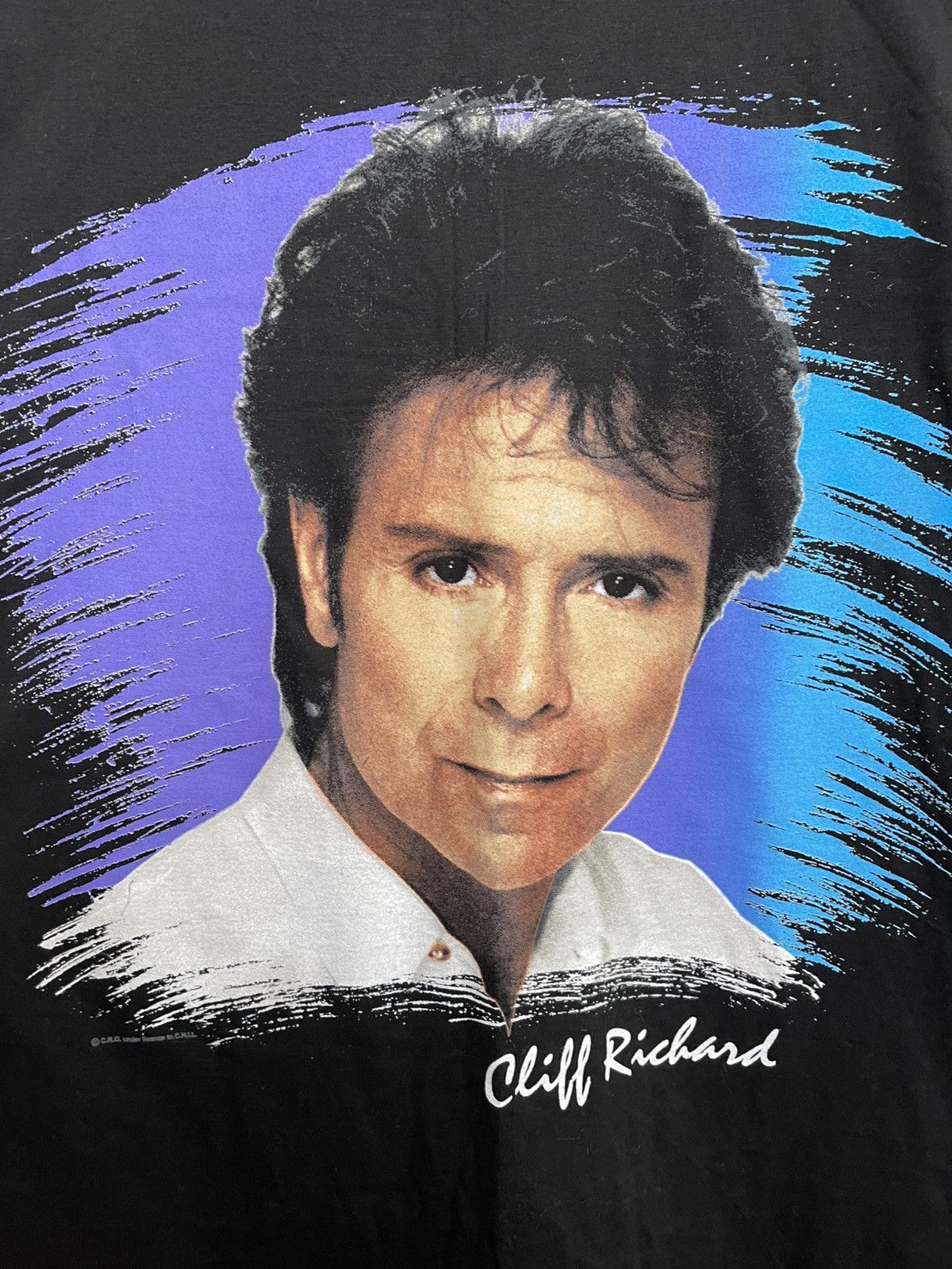 Band Tees 1994 Cliff Richard The Hit List Vintage Tour T-Shirt Tee Size US XL / EU 56 / 4 - 5 Thumbnail