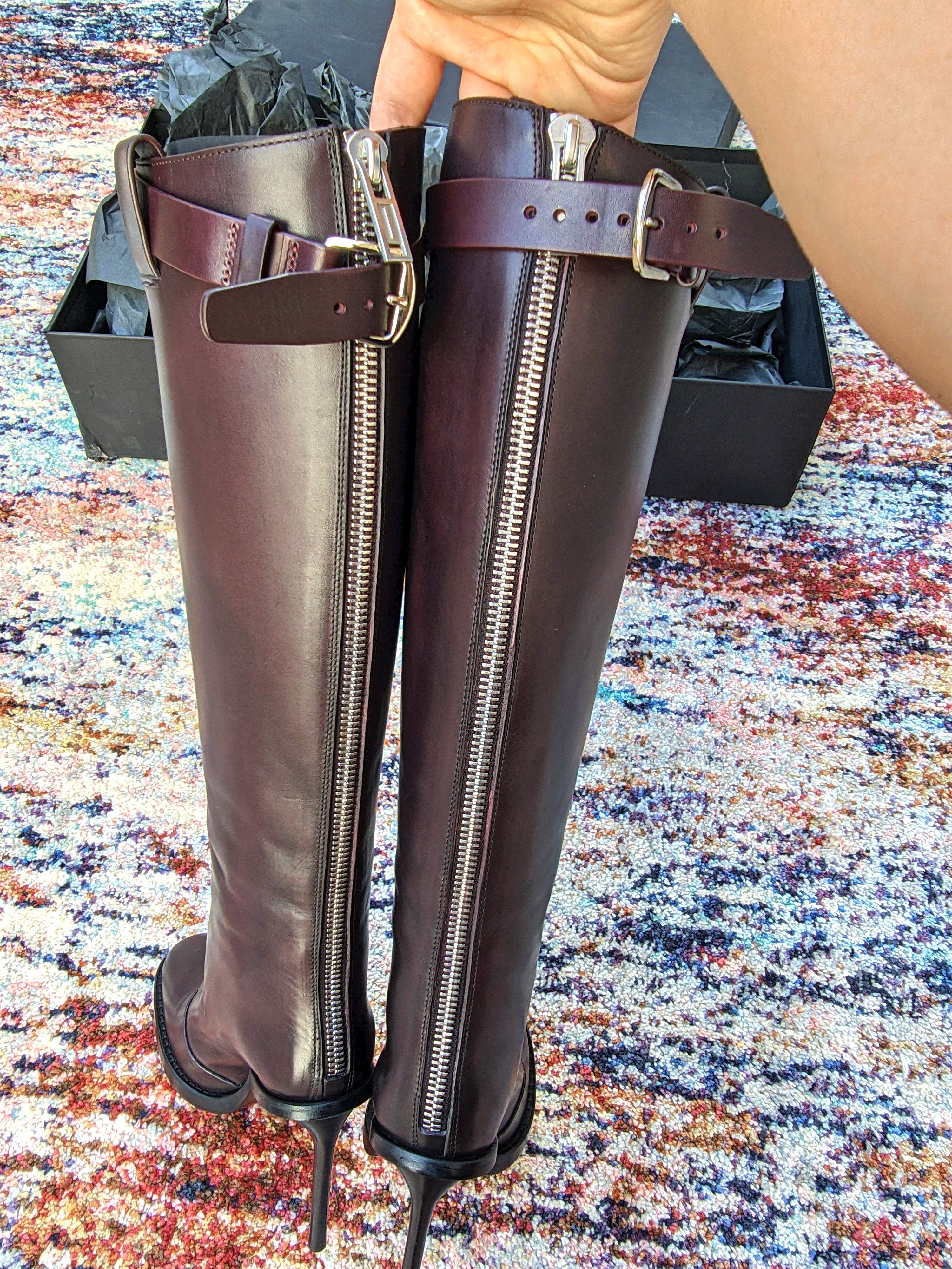 Ann Demeulemeester Ann Demeulemeester high-heeled boots Size US 5 / IT 35 - 5 Thumbnail