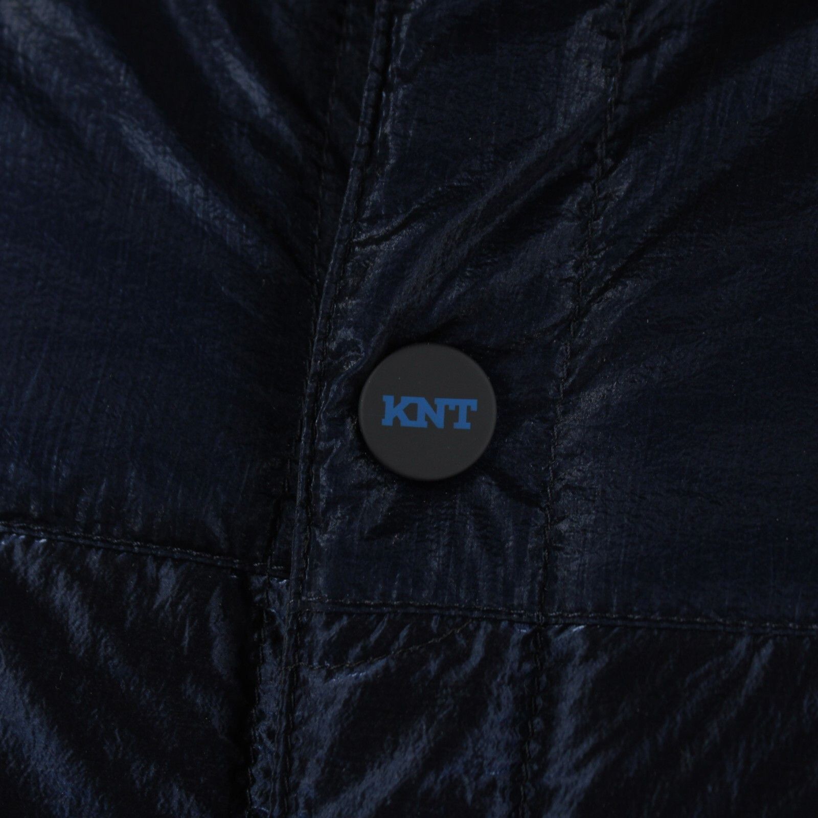 Kiton Jacket Size L US In Blue Nylon