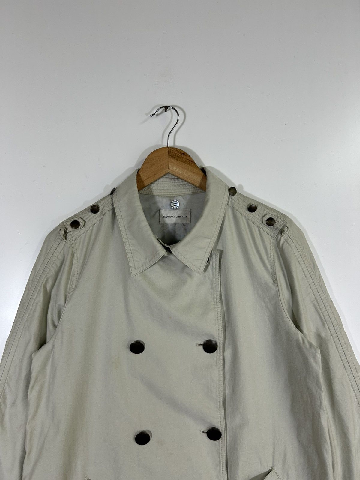 Tsumori Chisato Tsumori Chisato by Issey Miyake Double-Breasted Trench Coat Size M / US 6-8 / IT 42-44 - 4 Thumbnail