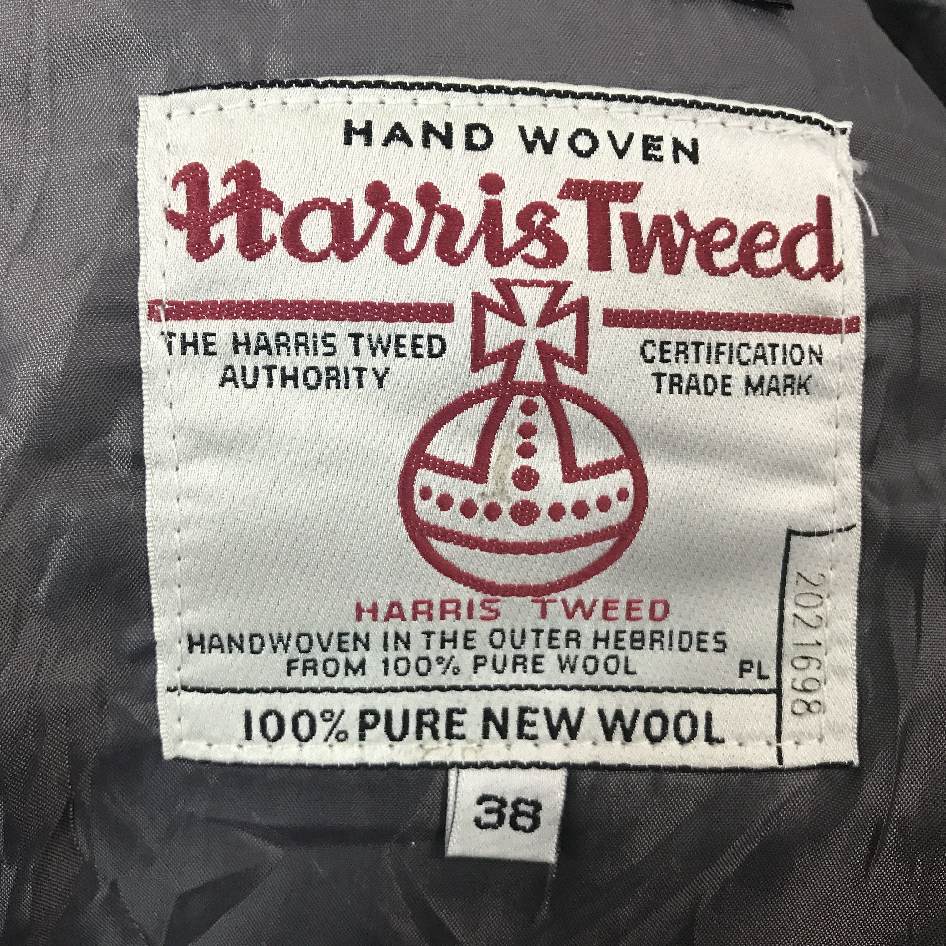 Harris Tweed HARRIS TWEED X WALKER AND HAWKES WOOL VEST Size US M / EU 48-50 / 2 - 11 Thumbnail