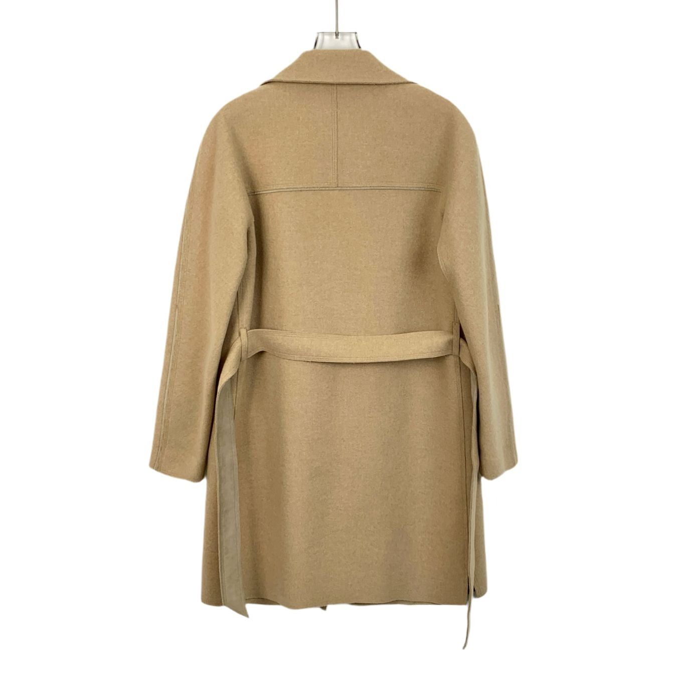 Loro Piana Loro Piana Womens Camel Wool Blend Belted Coat Made In Italy Size S / US 4 / IT 40 - 2 Thumbnail