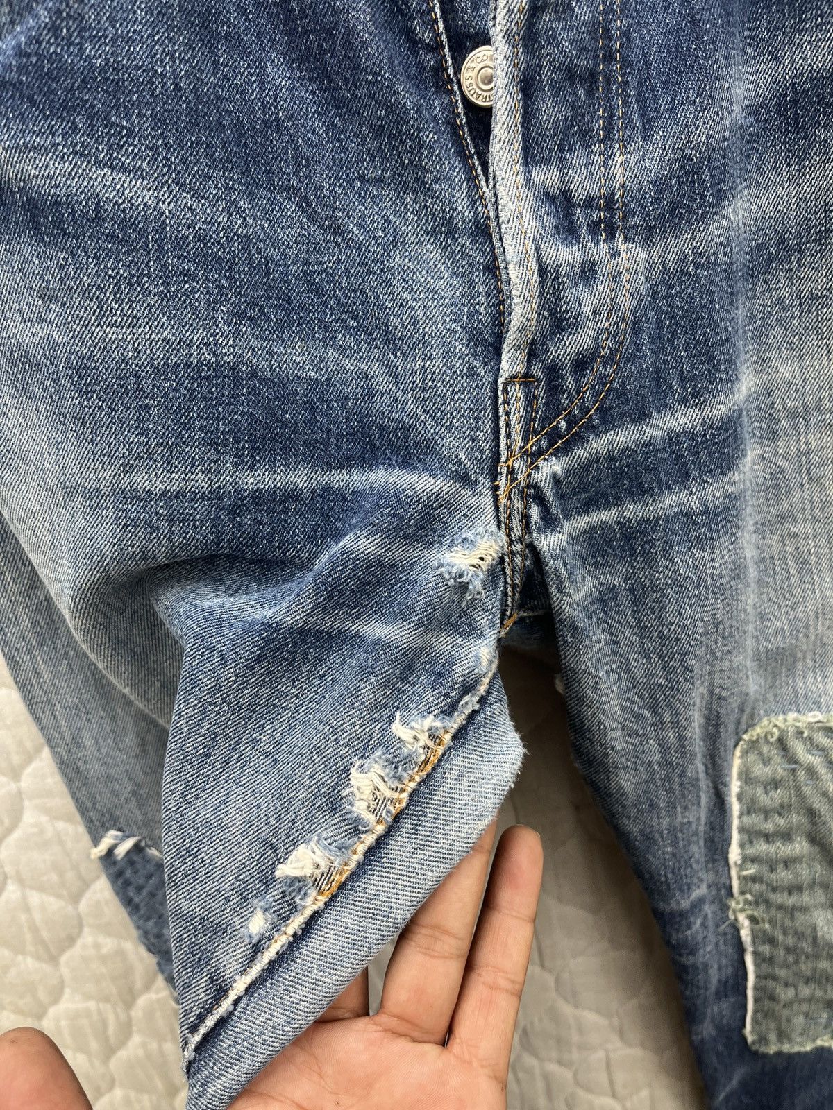 Levi's 🔥🔥🔥STEALS VTG LEVIS BIG E 501XX HIDDEN RIVET SELVEDGE DENIM Size US 31 - 10 Thumbnail