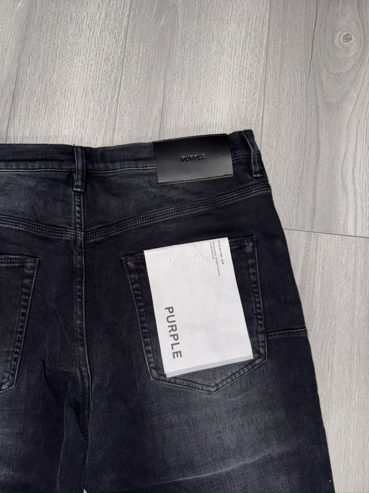 Purple PURPLE Black Skinny Jeans Size US 34 / EU 50 - 5 Thumbnail