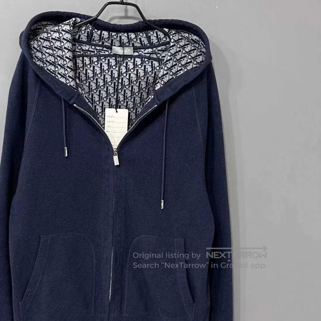 Dior dark blue Dior zip. Size US L / EU 52-54 / 3 - 2 Thumbnail
