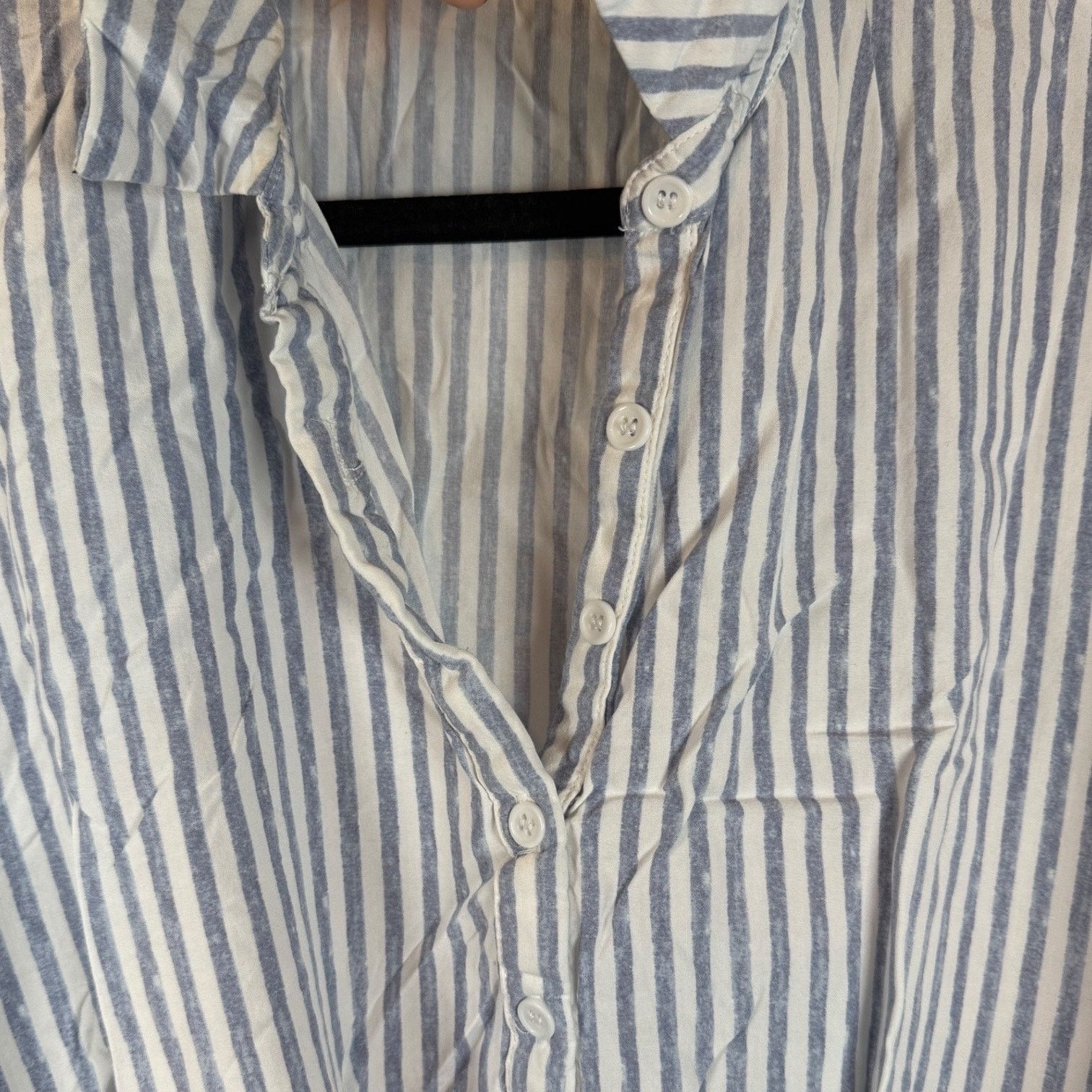 Other Floral & Vine by Spense Collar Blouse Women's L Cinch Front Size L / US 10 / IT 46 - 6 Thumbnail