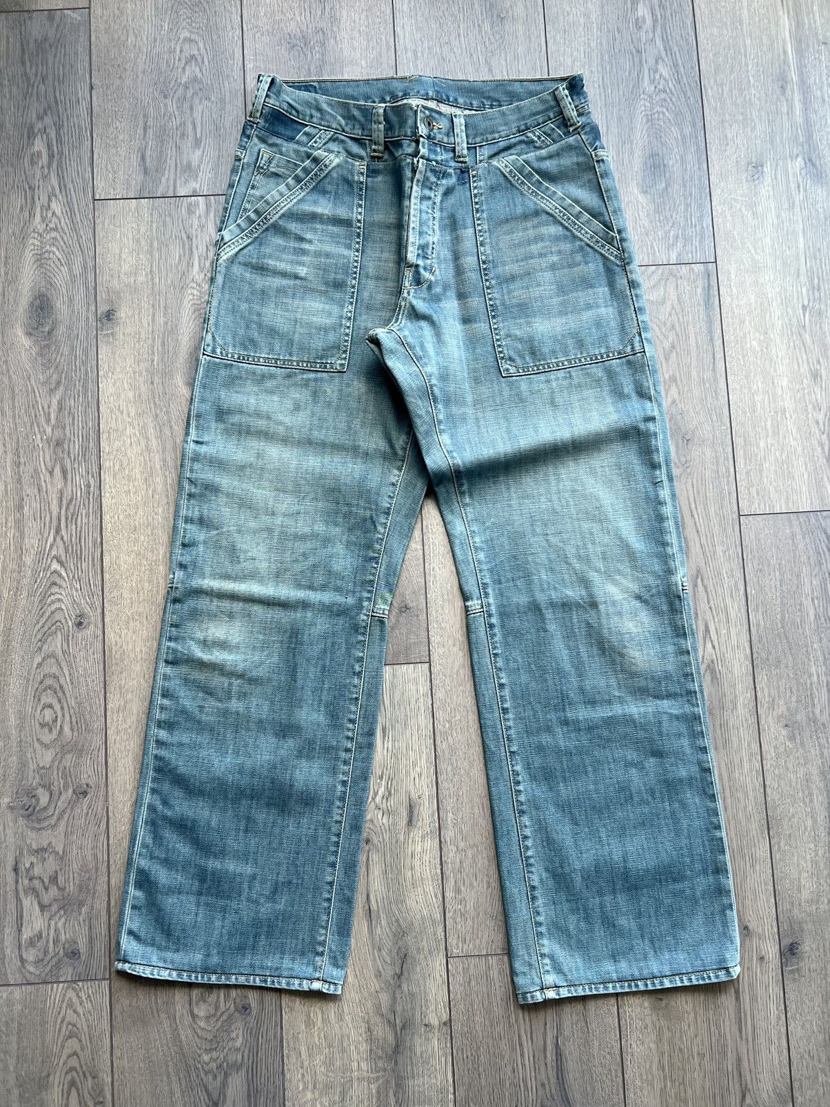 Vintage Vintage Baggy Denim Jeans Size US 34 / EU 50 - 1 Thumbnail