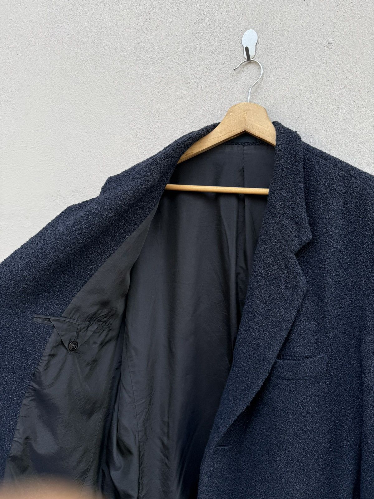 Issey Miyake 💥ARCHIVED💥 ISSEY MIYAKE MEN TOWEL WOVEN RARE PATTERN BLAZER Size 48L - 9 Thumbnail