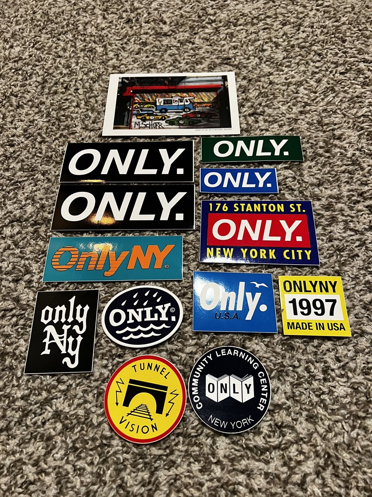 Only NY Only NY sticker Lot Size ONE SIZE - 1 Thumbnail