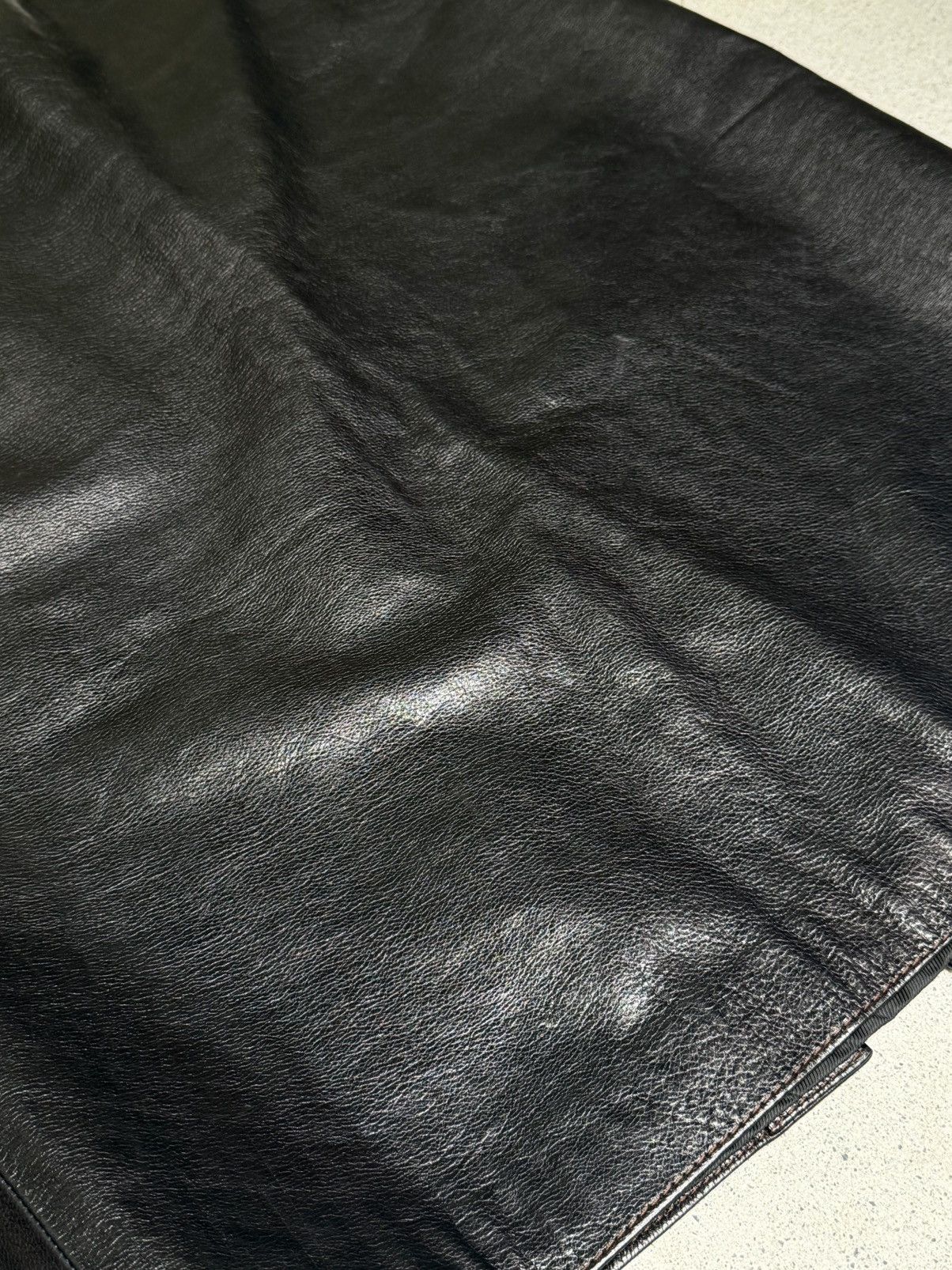 Miu Miu Miu Miu Leather Skirt Size 30" / US 8 / IT 44 - 5 Thumbnail