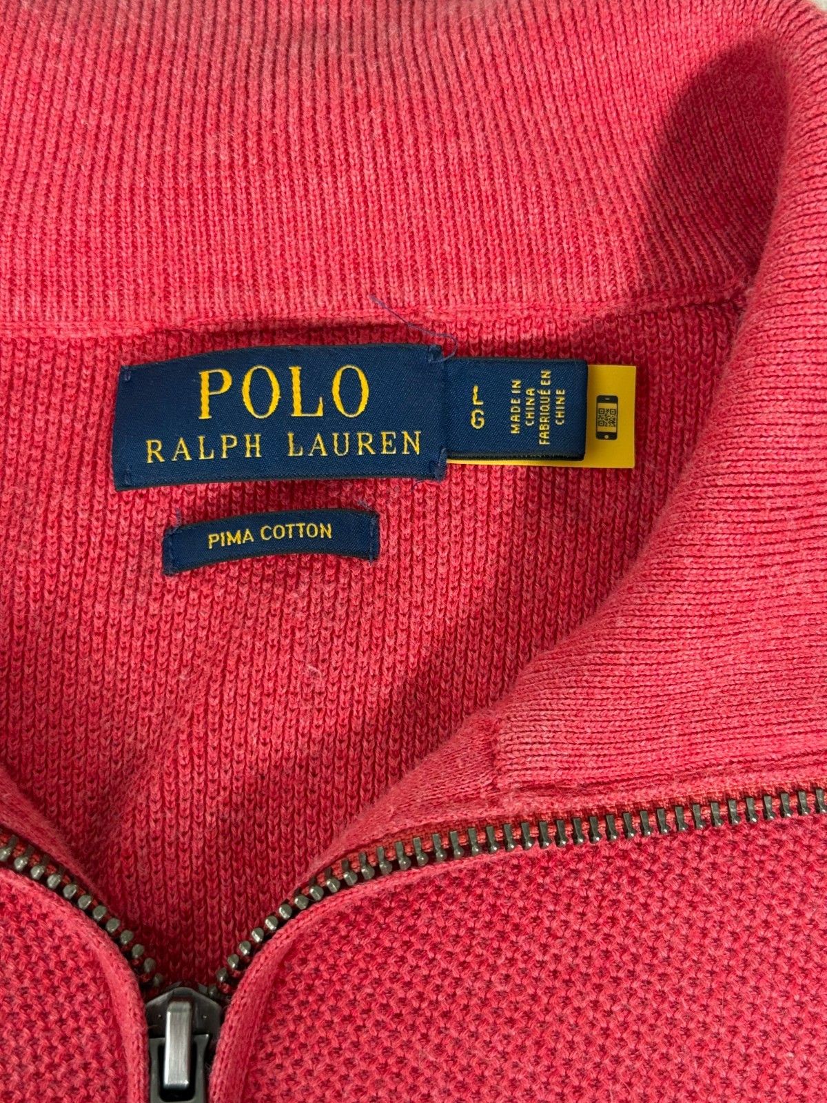 Polo Ralph Lauren Vintage Polo Ralph Lauren Pima Cotton 1/4 Zip Sweater Size US M / EU 48-50 / 2 - 7 Thumbnail