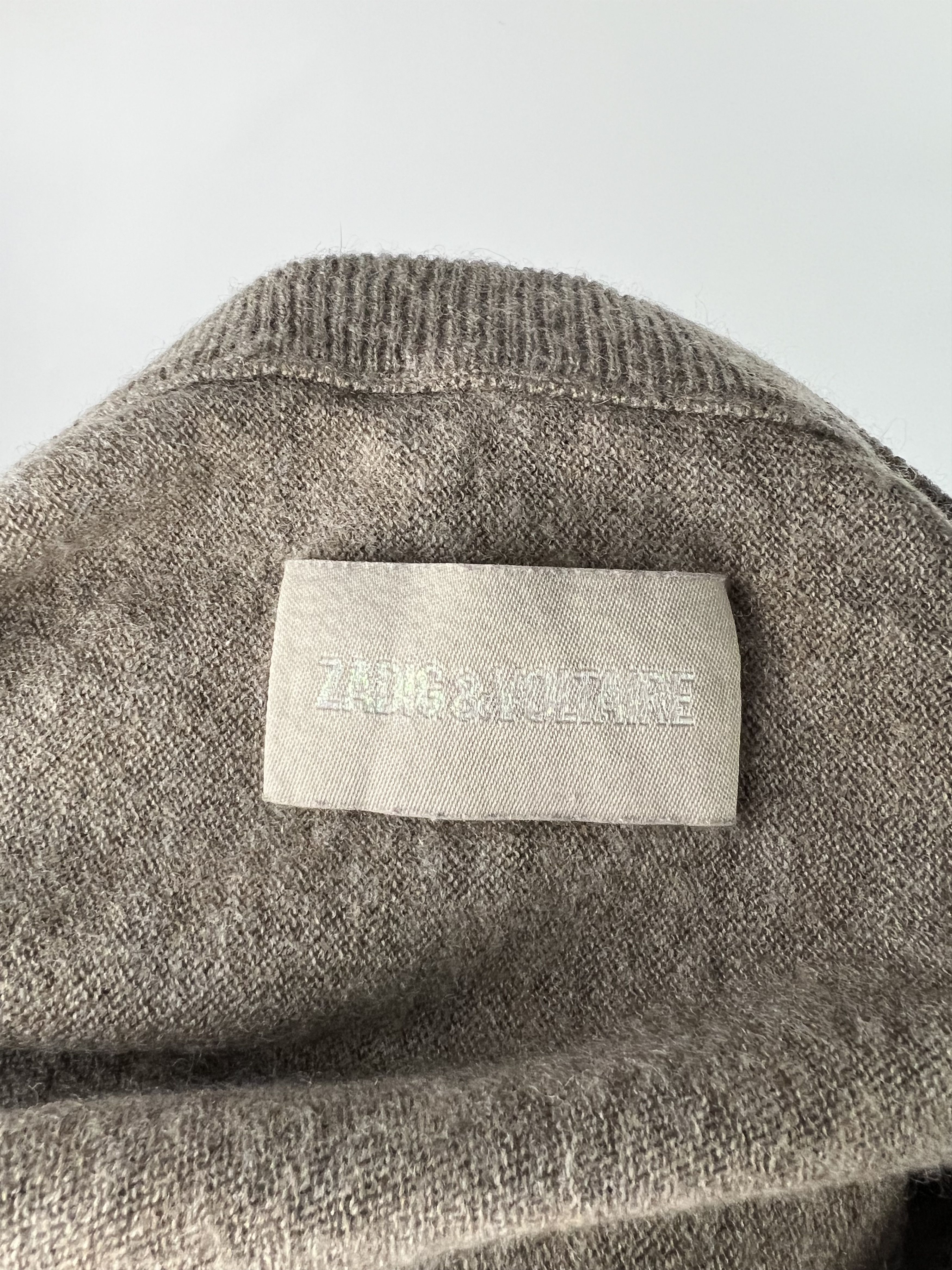Zadig & Voltaire Zadig & Voltaire Wool Cashmere Sweater Sequins Decoration Size M / US 6-8 / IT 42-44 - 6 Thumbnail