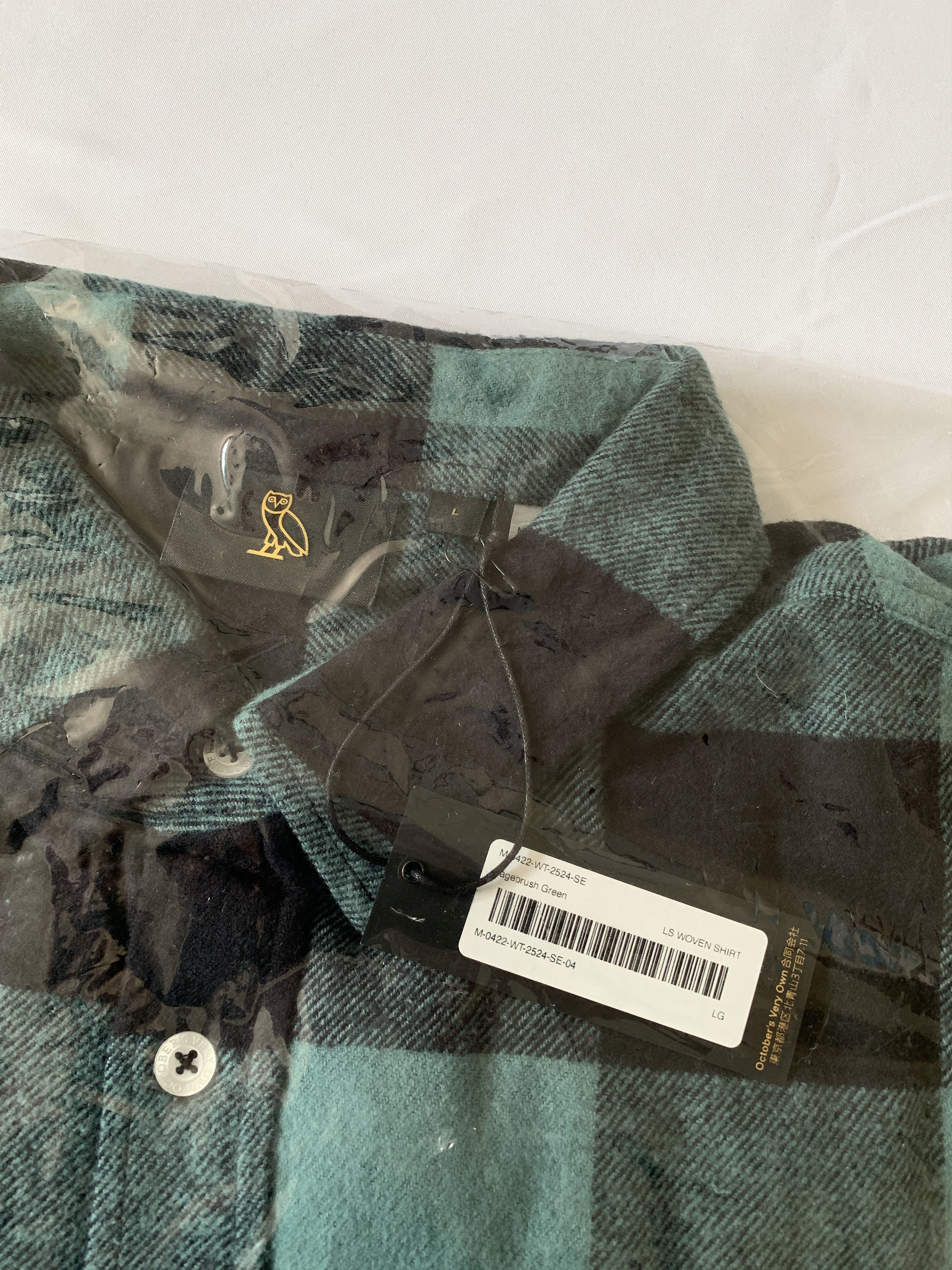 Drake OVO Buffalo Plaid Flannel Shirt Size US L / EU 52-54 / 3 - 5 Thumbnail