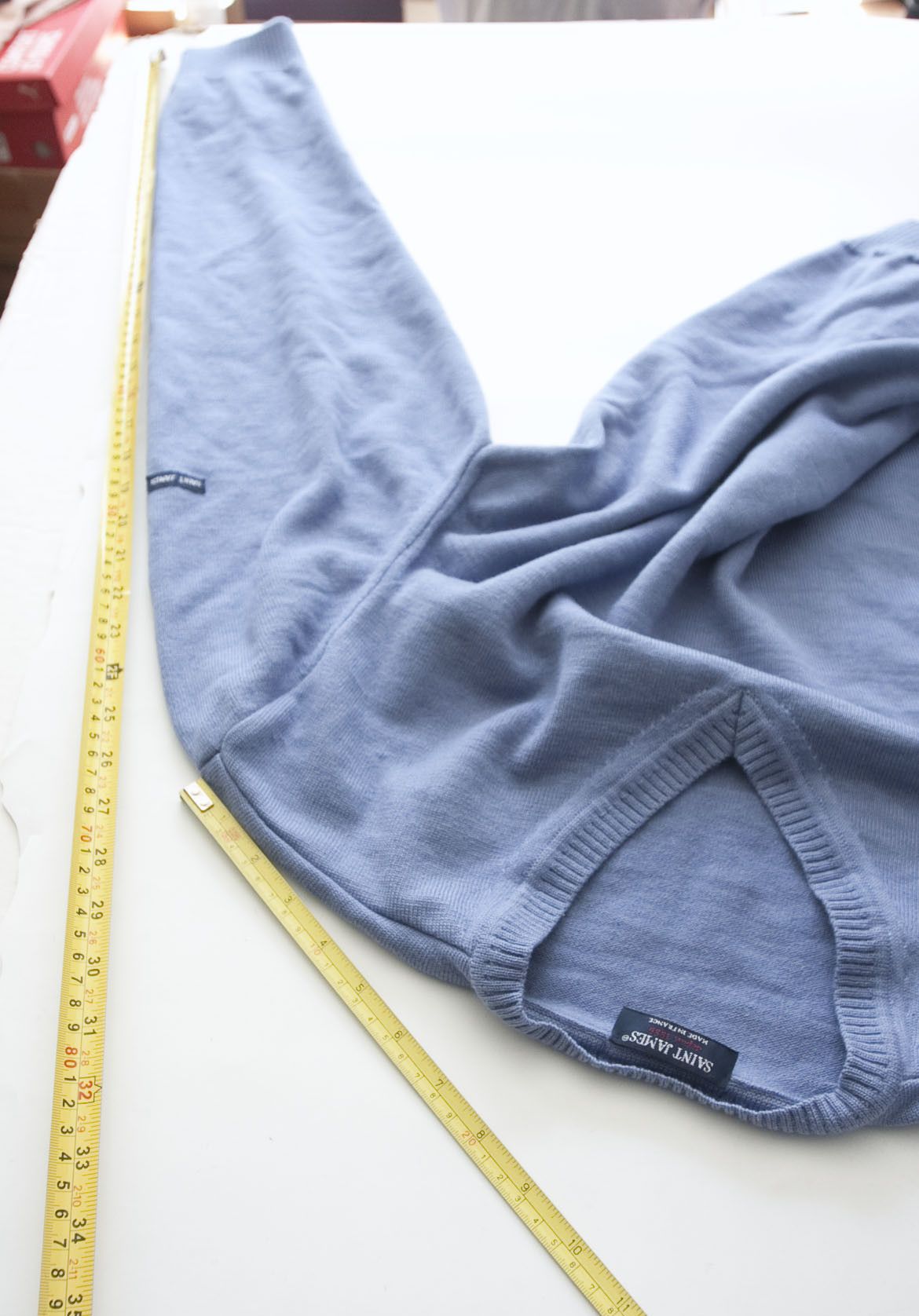 Dale Of Norway Saint James Sweater Wool Size XL Blue Made in France Size US XL / EU 56 / 4 - 7 Thumbnail