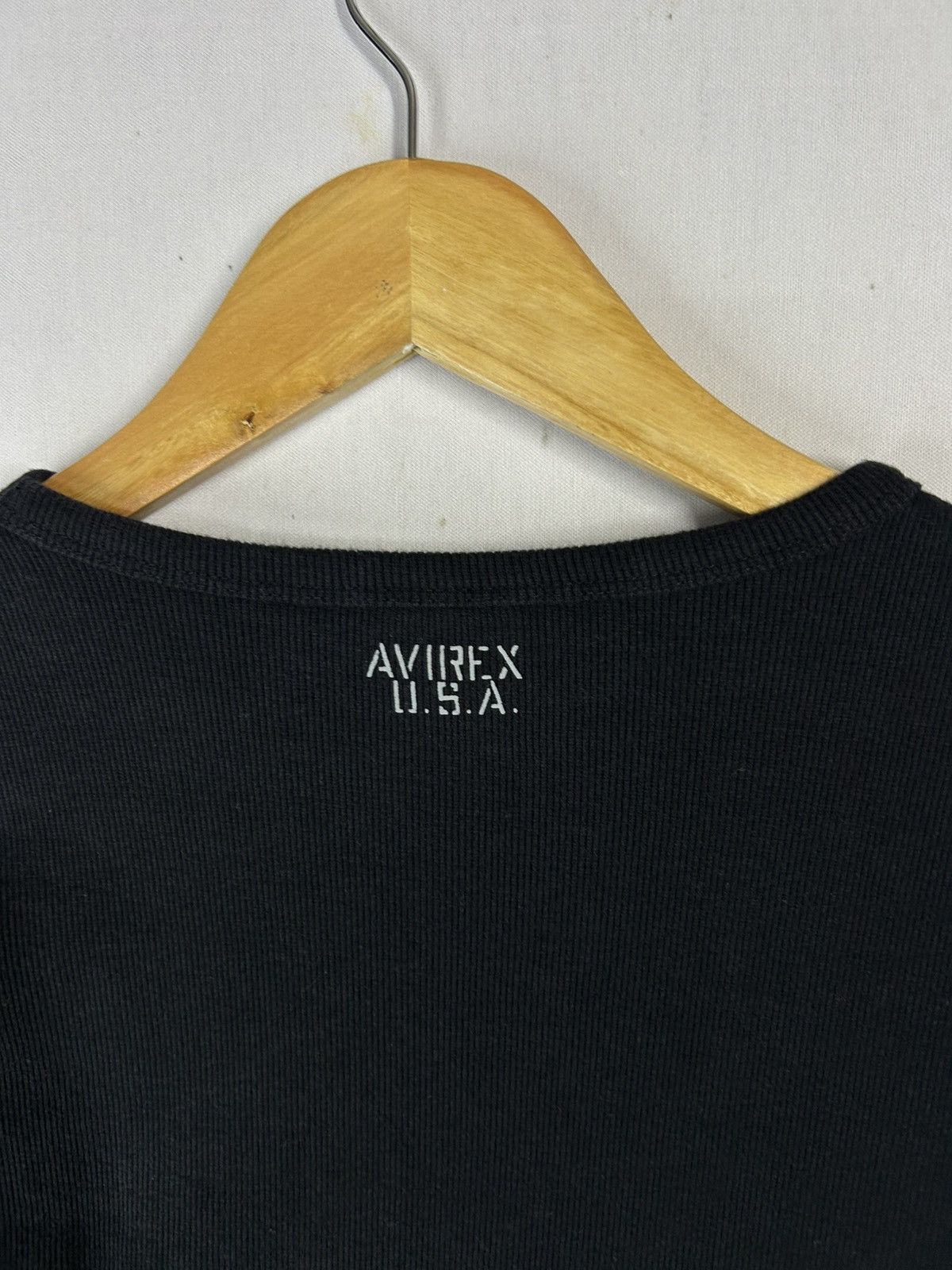 Avirex Vintage Blank Black avirex strechable Size US M / EU 48-50 / 2 - 4 Thumbnail