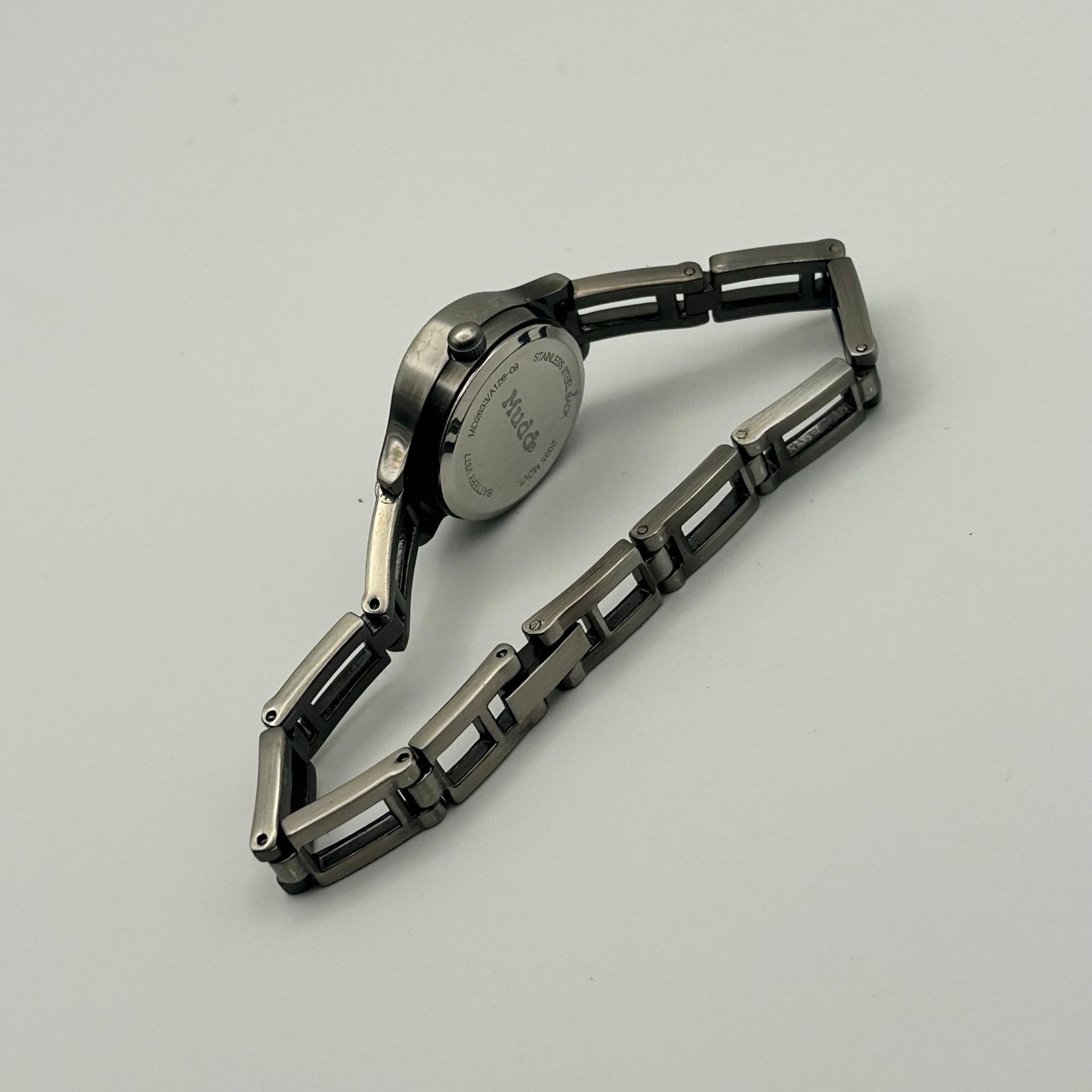 Other Mudd Women’s Silver Tone Bracelet Watch Purple Dial Quartz Size ONE SIZE - 5 Thumbnail