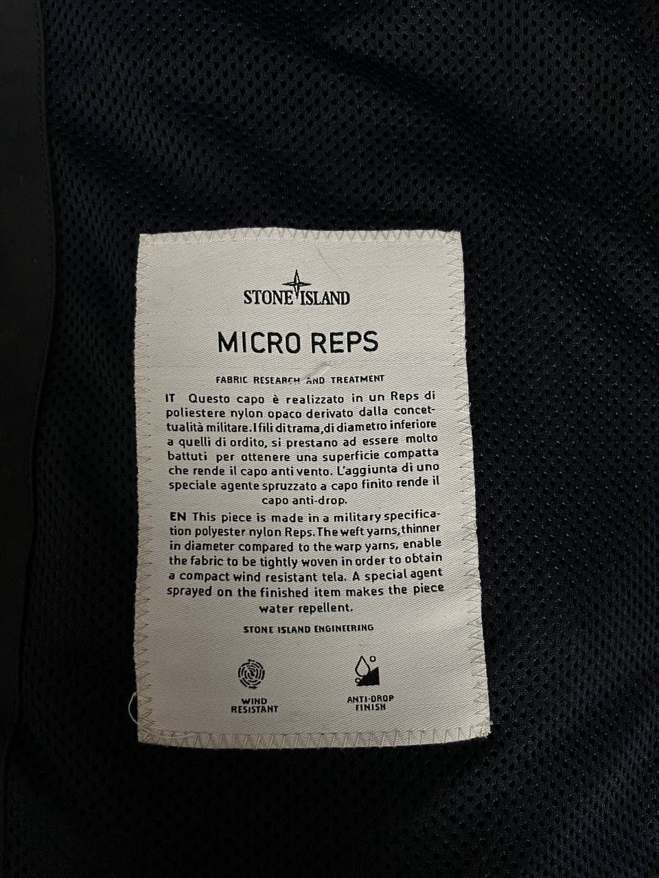 Stone Island Stone Island Jacket Micro Reps Black Size US XL / EU 56 / 4 - 16 Thumbnail