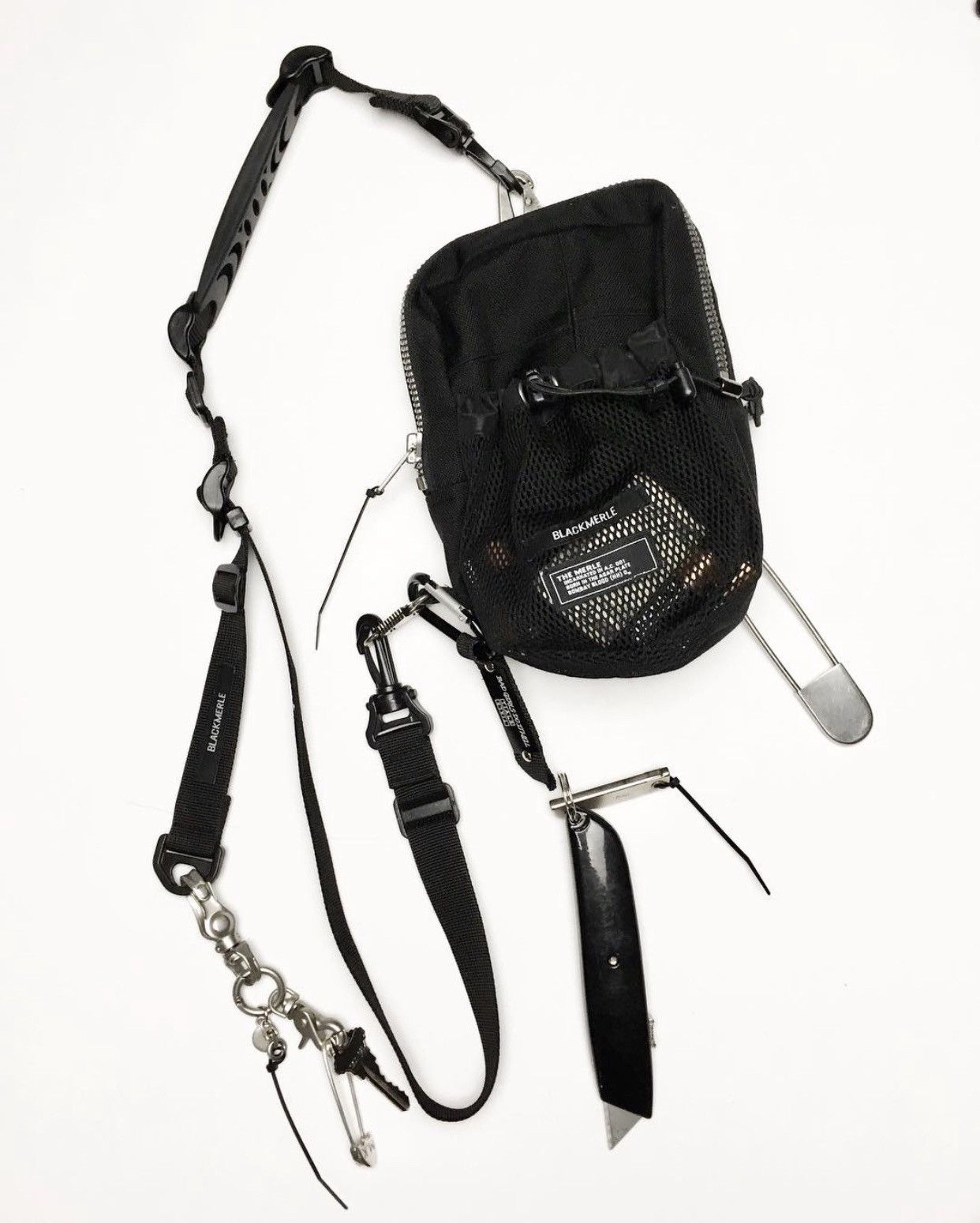 Blackmerle 001 Smart Black Shoulder Bag