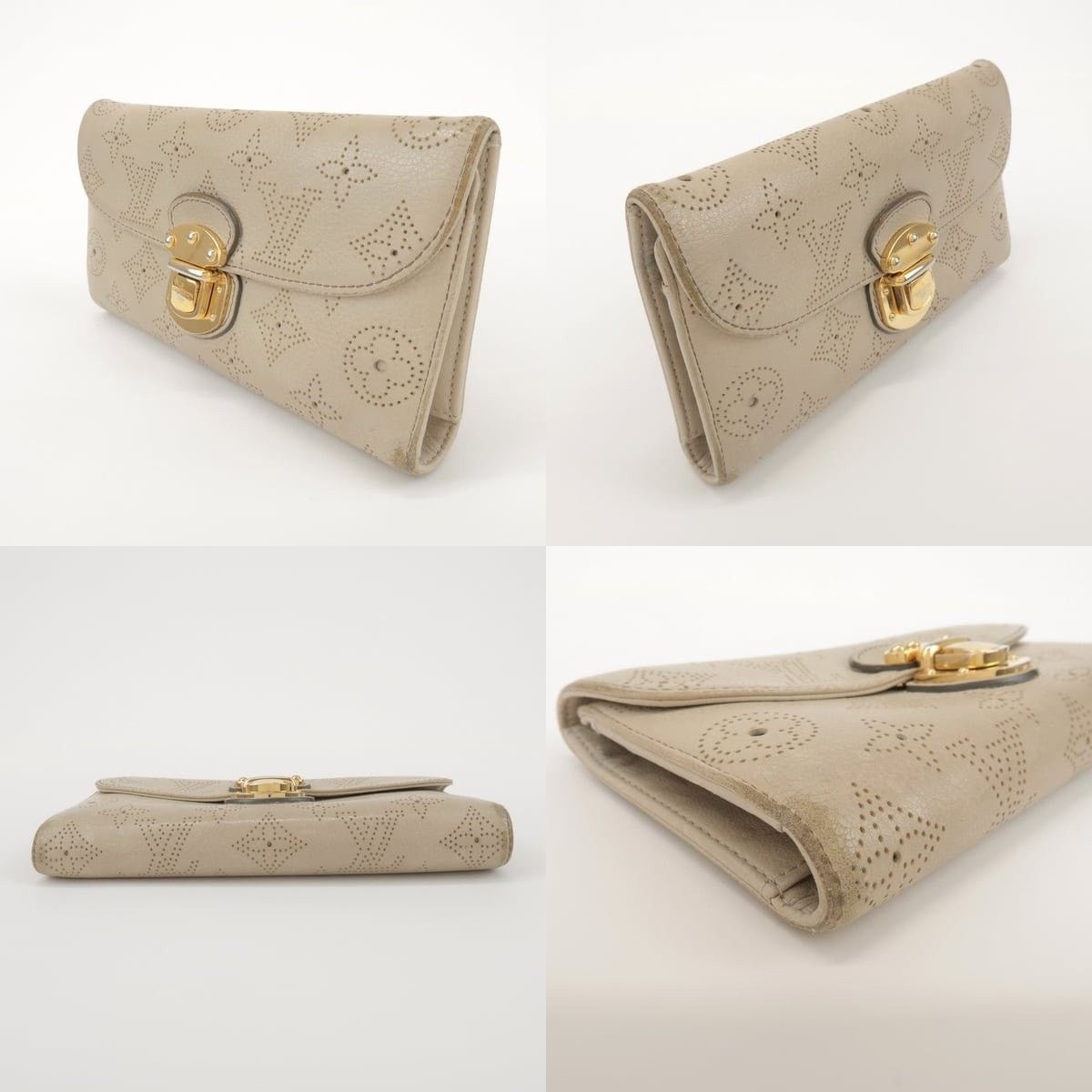 Louis Vuitton Louis Vuitton Mahina Portefeuille Amelia Wallet Calfskin Size ONE SIZE - 3 Thumbnail