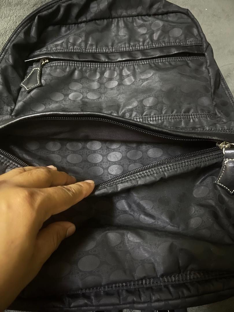 Vivienne Westwood Rare Vivienne Westwood Monogram Orb Backpack Size ONE SIZE - 6 Thumbnail