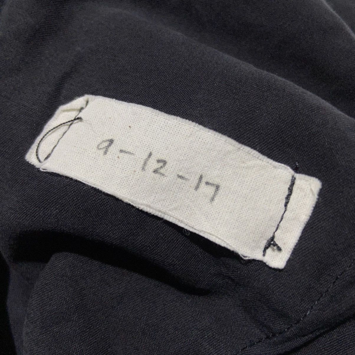 Greg Lauren SS17 Greg Lauren - Black Fleece/Tent Slim Cargo Lounge Pants Size US 36 / EU 52 - 7 Thumbnail