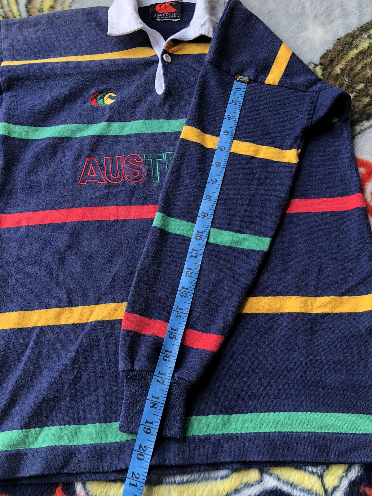 Canterbury of New Zealand Vintage Canterbury Australia Rugby Jersey Collar Size US S / EU 44-46 / 1 - 10 Thumbnail