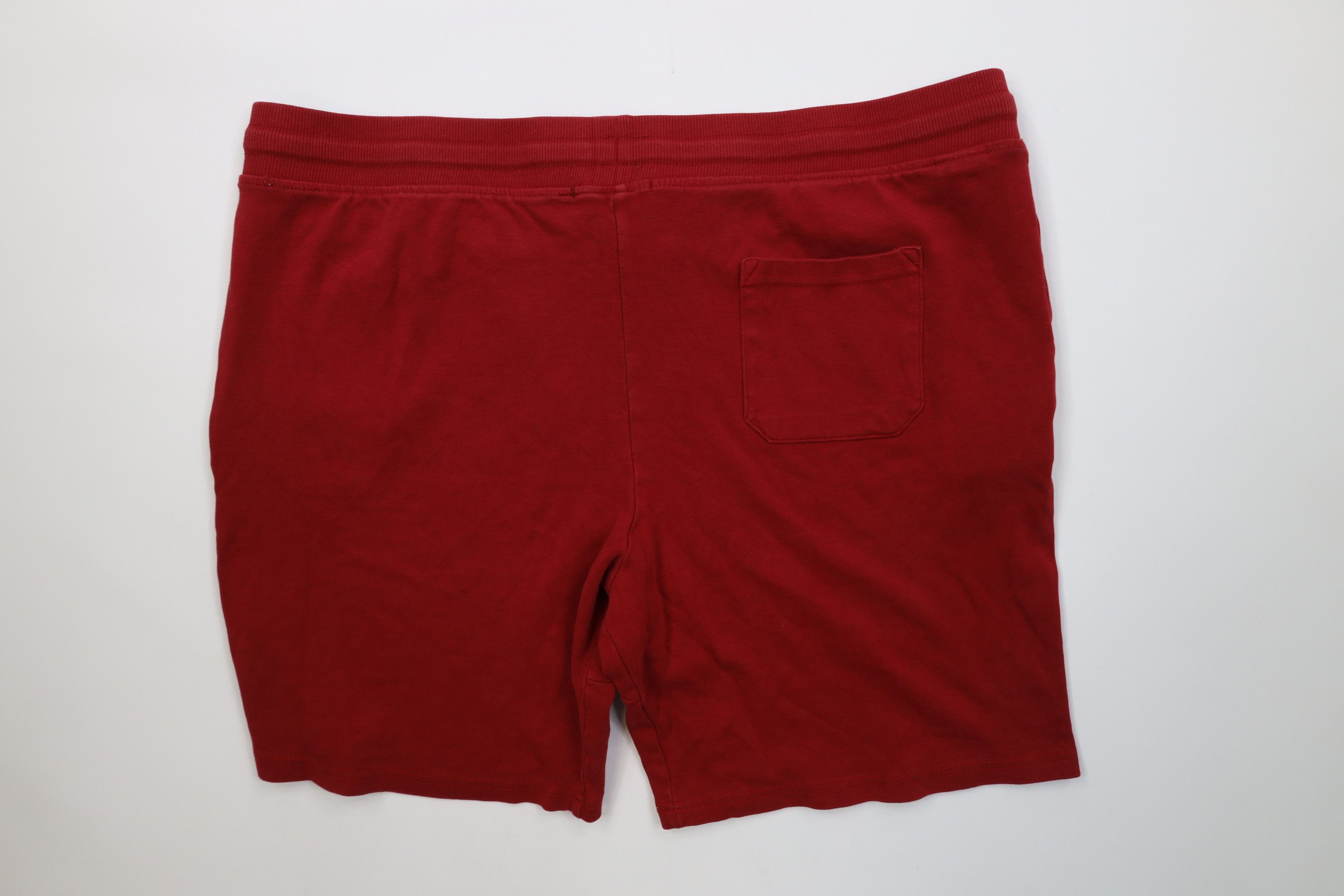 Polo Ralph Lauren Vintage Y2K Ralph Lauren Above Knee Knit Shorts Red Size US 38 / EU 54 - 10 Thumbnail