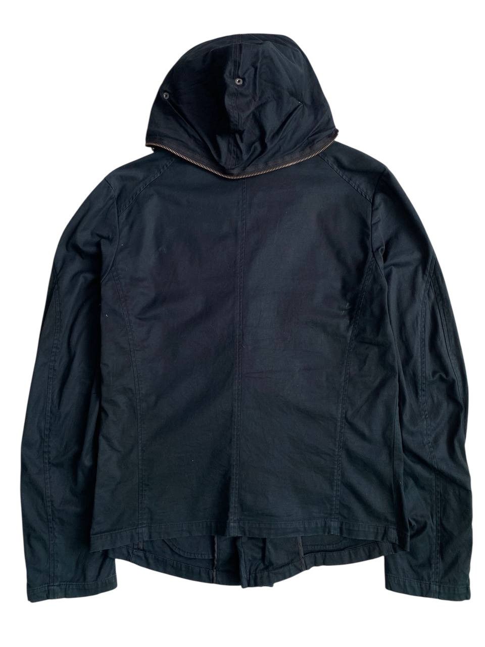 2000’s Tornado Mart Asymmetrical Zip-up Hooded Jacke