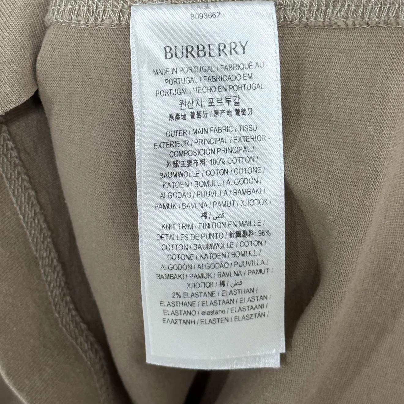 Burberry Burberry logo short sleeve tee size L Size L / US 10 / IT 46 - 5 Thumbnail