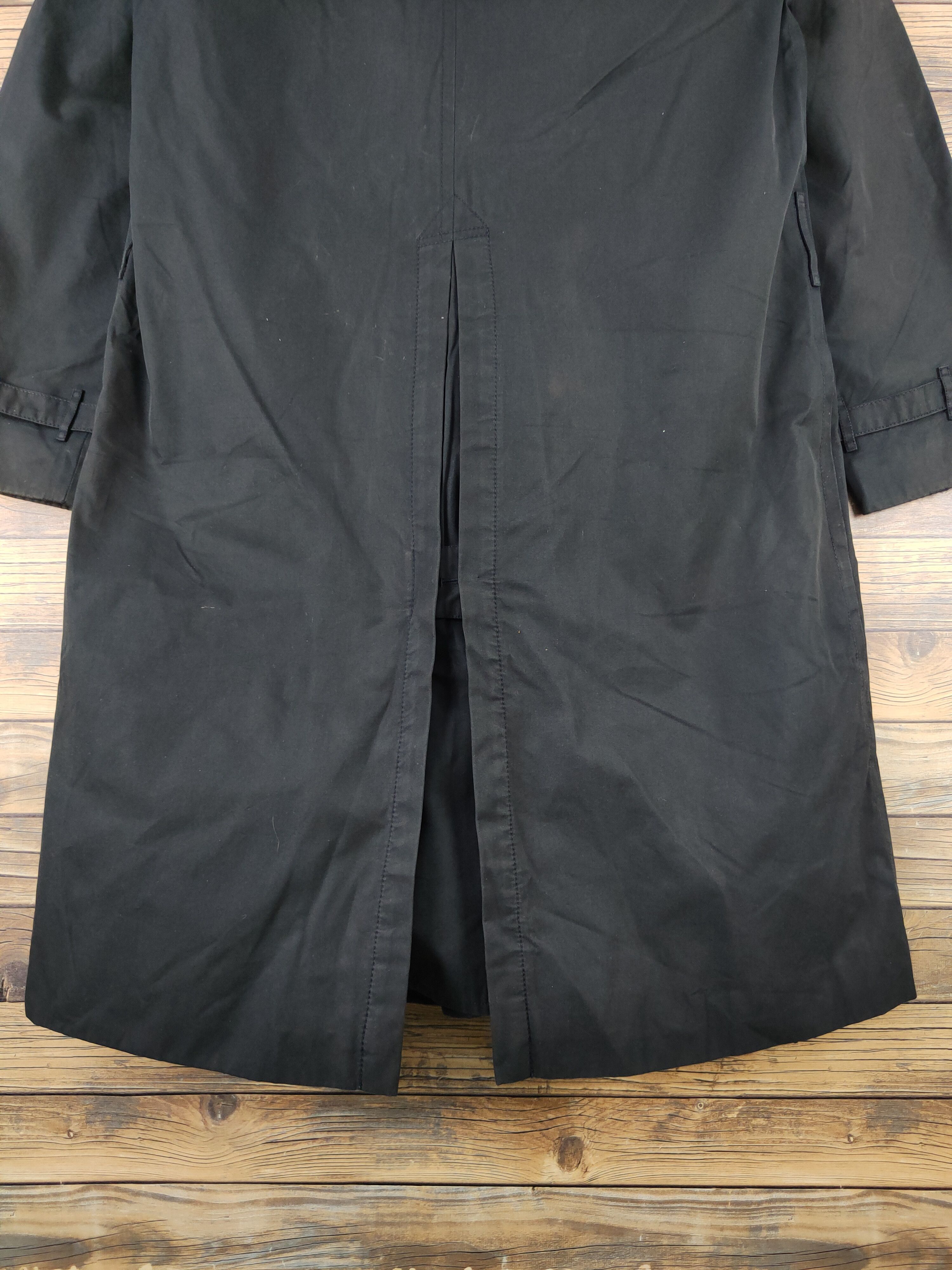 Burberry D Burberry Black Faded trench coat Long Jackets #W1690 Size L / US 10 / IT 46 - 14 Thumbnail