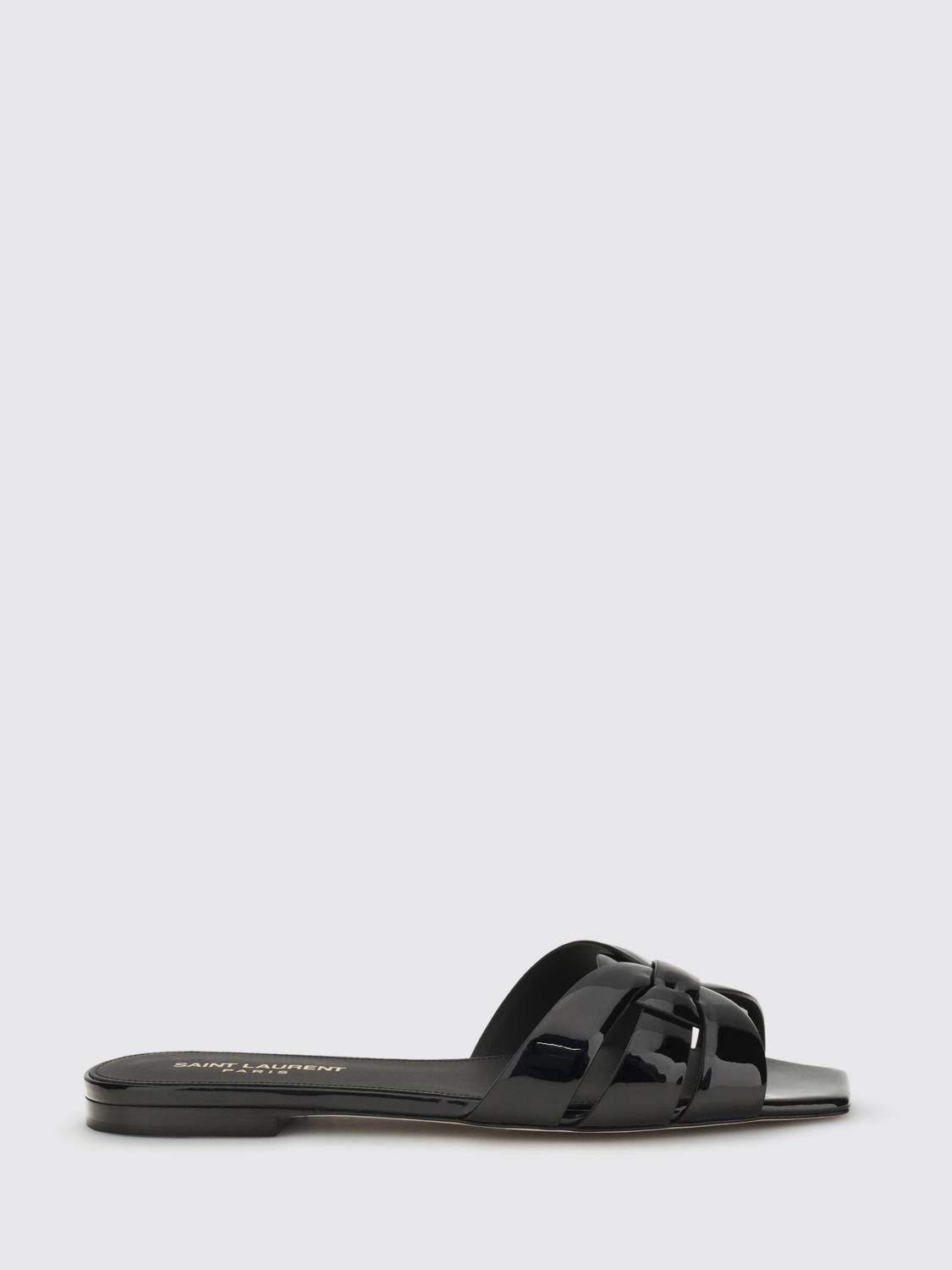 Saint Laurent Paris Saint Laurent Heeled Sandal Woman Black Size US 6.5 / IT 36.5 - 1 Thumbnail