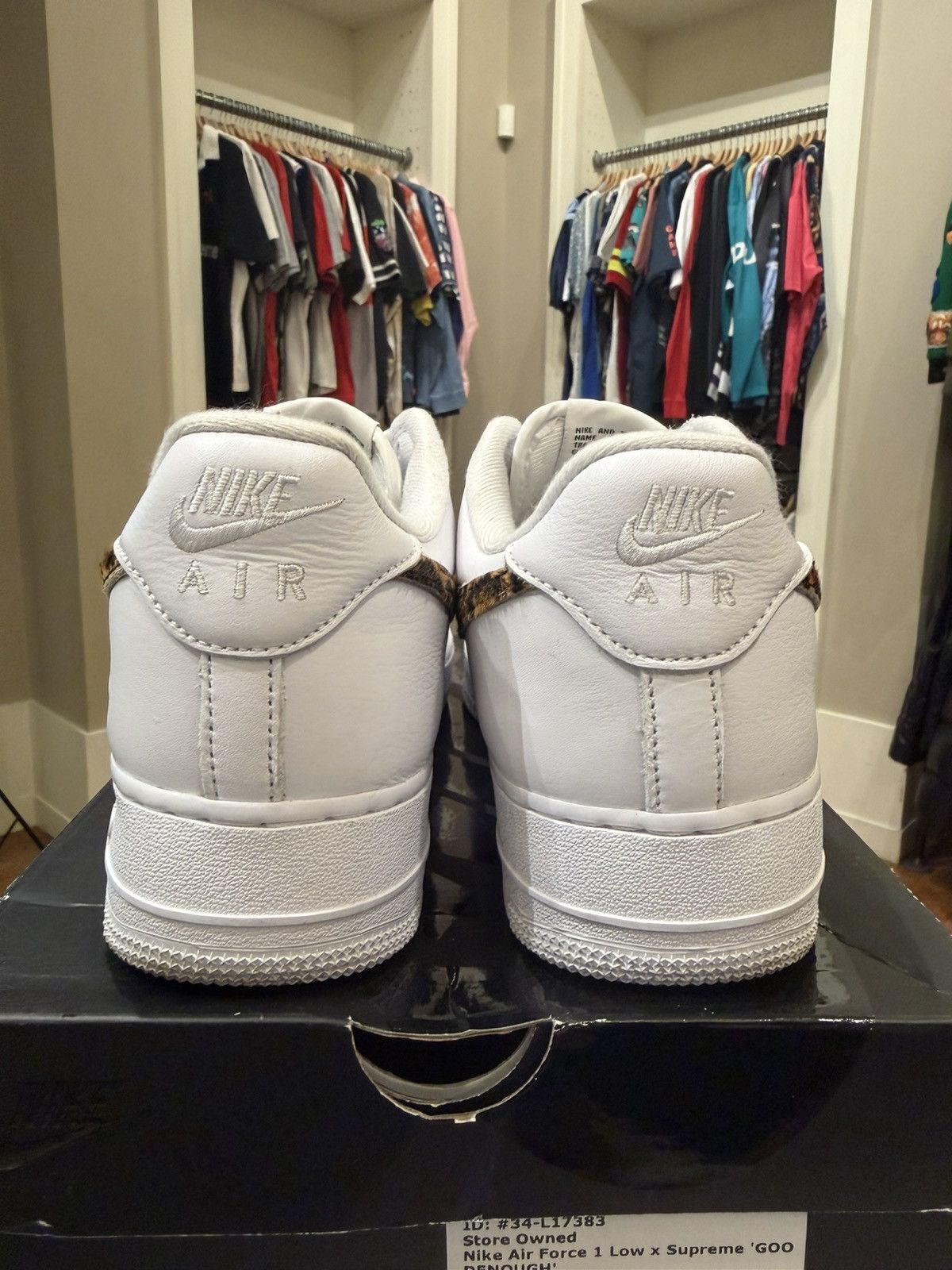Nike Nike Air Force 1 Low ‘Supreme GOODENOUGH’ Size US 9.5 / EU 42-43 - 3 Thumbnail