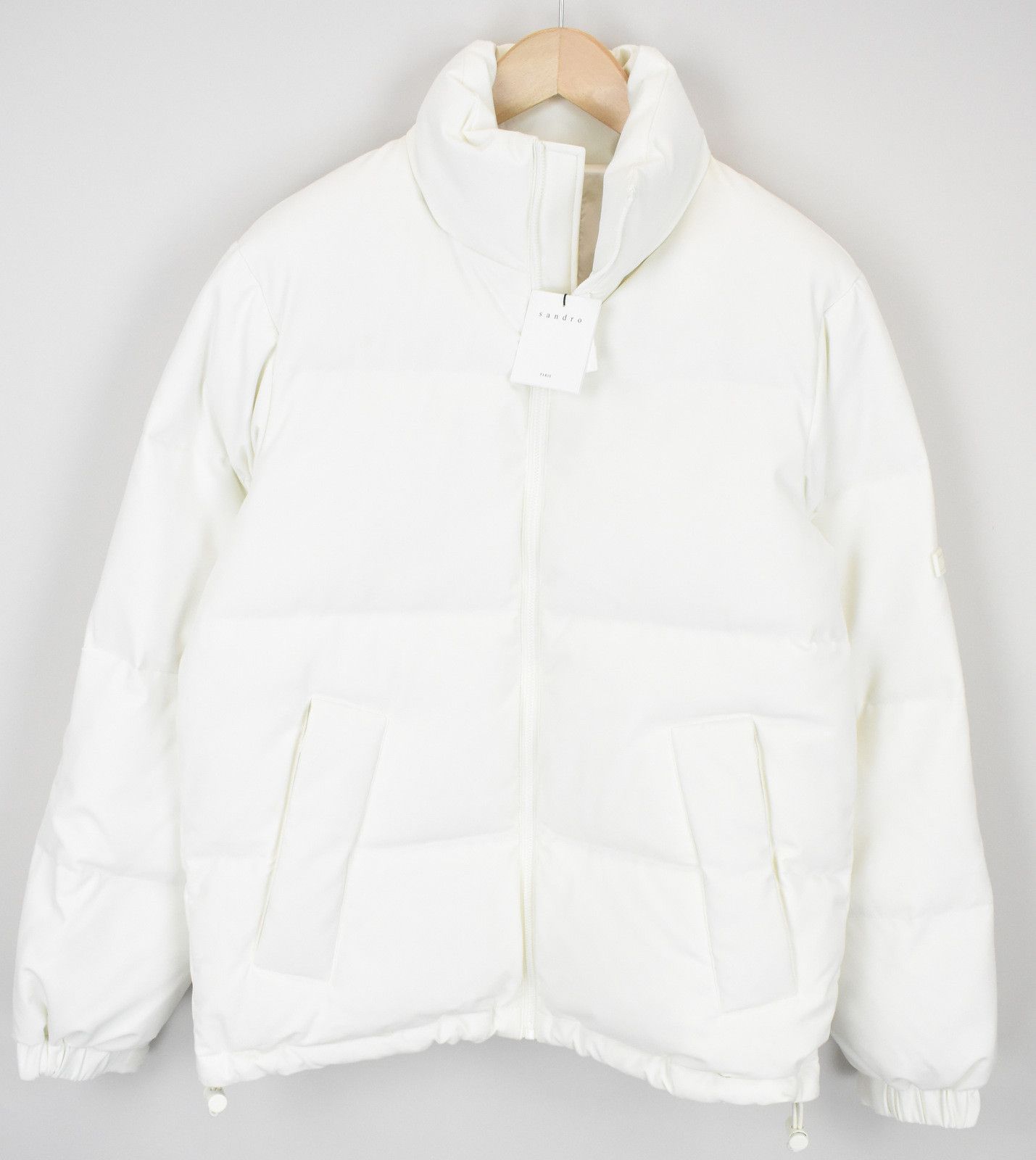 Sandro SANDRO Jacket Men's XS Puffer Down Feather Padded Full Zip Size US XS / EU 42 / 0 - 2 Thumbnail