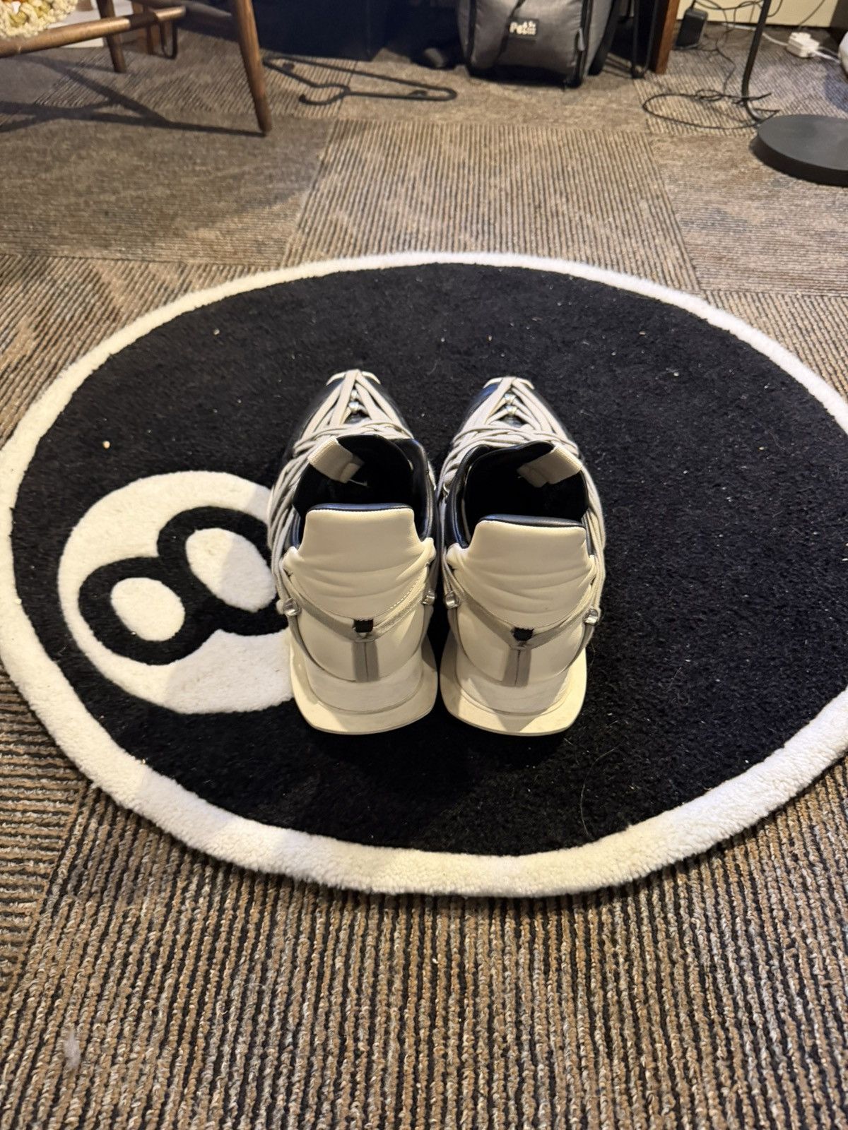 Rick Owens Rick Owens Megalace Runner Sz Eu 44 US 11 Size US 11 / EU 44 - 4 Thumbnail