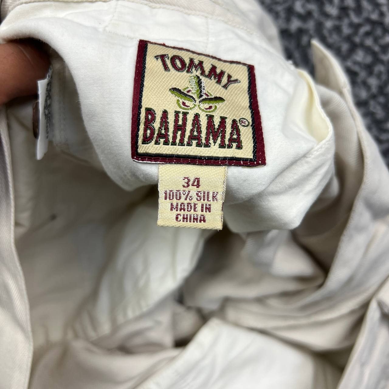 Tommy Bahama Tommy Bahama Shorts Men 34 Relax Pleated Herringbone Silk Size US 34 / EU 50 - 7 Thumbnail