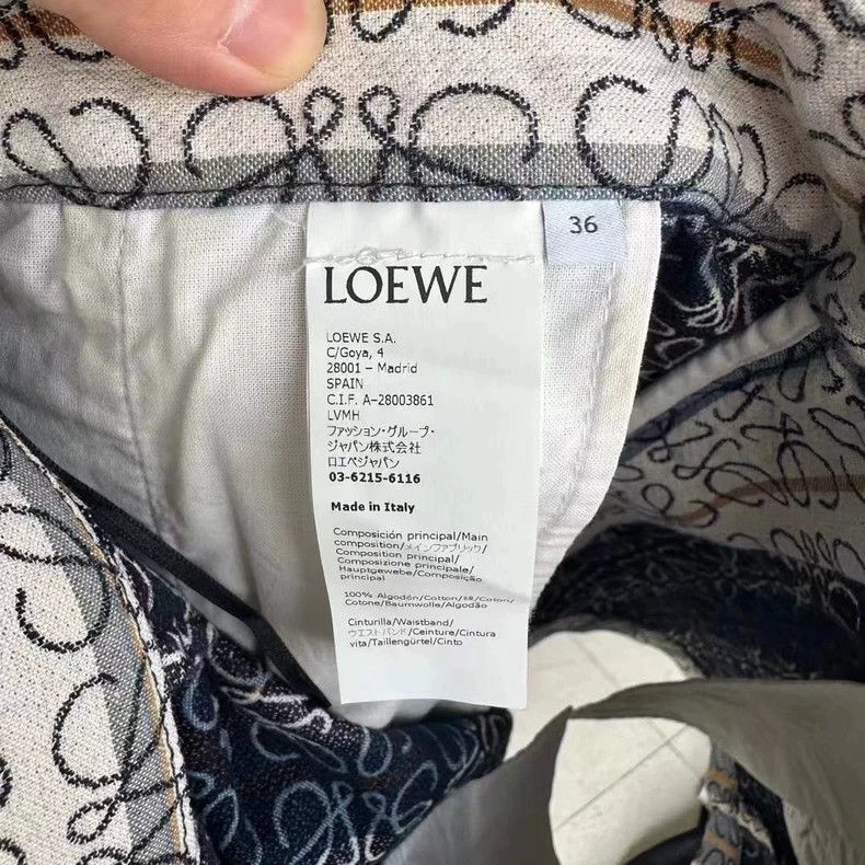 Loewe loewe All-over shorts 2504-Nextarrow Size US 36 / EU 52 - 4 Thumbnail