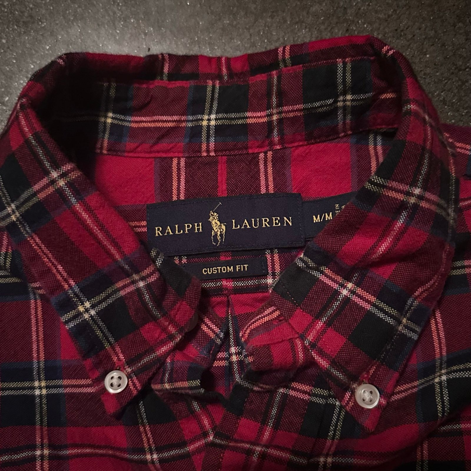 Polo Ralph Lauren red plaid polo ralph lauren long sleeve button up shirt Size US M / EU 48-50 / 2 - 3 Thumbnail