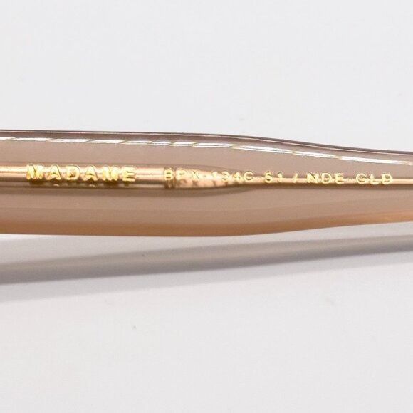 Balmain NEW BALMAIN EYEGLASSES BPX-134C CAT EYE NUDE WOMEN EYEWEAR Size ONE SIZE - 10 Thumbnail