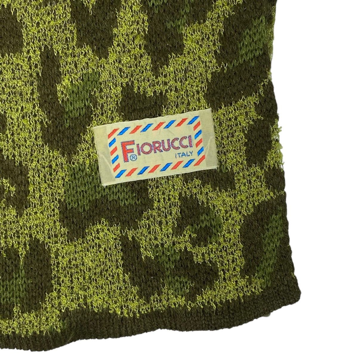 Fiorucci × Vintage Vintage Fiorucci Italy Camouflage Scarf Muffler Size ONE SIZE - 7 Thumbnail