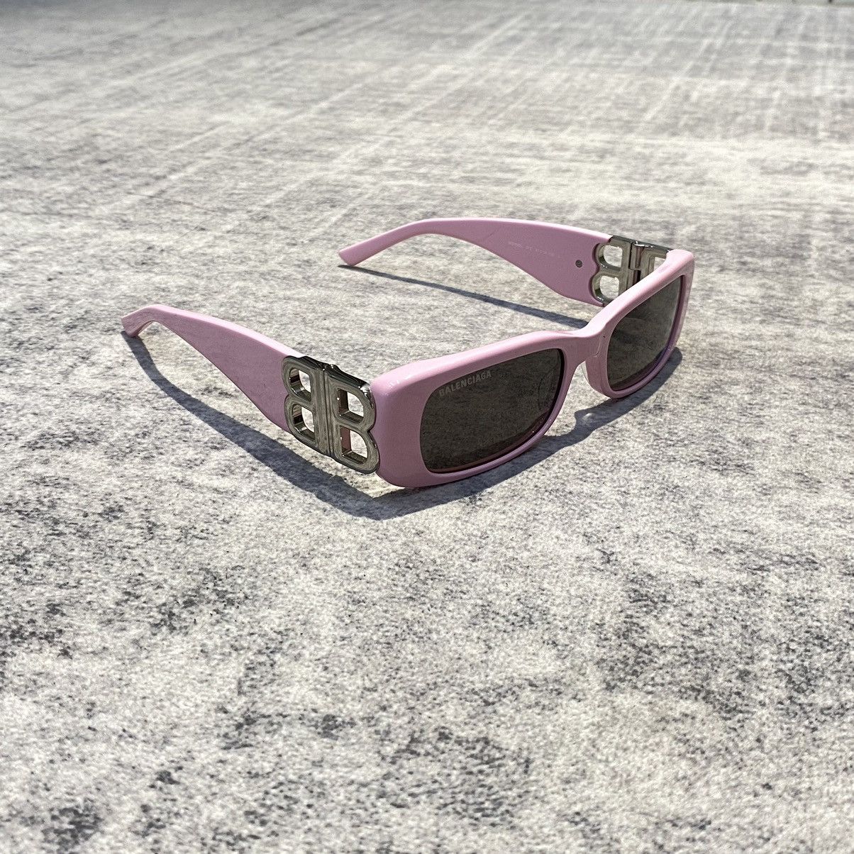 Balenciaga BALENCIAGA Dynasty Sunglasses PINK Size ONE SIZE - 1 Thumbnail