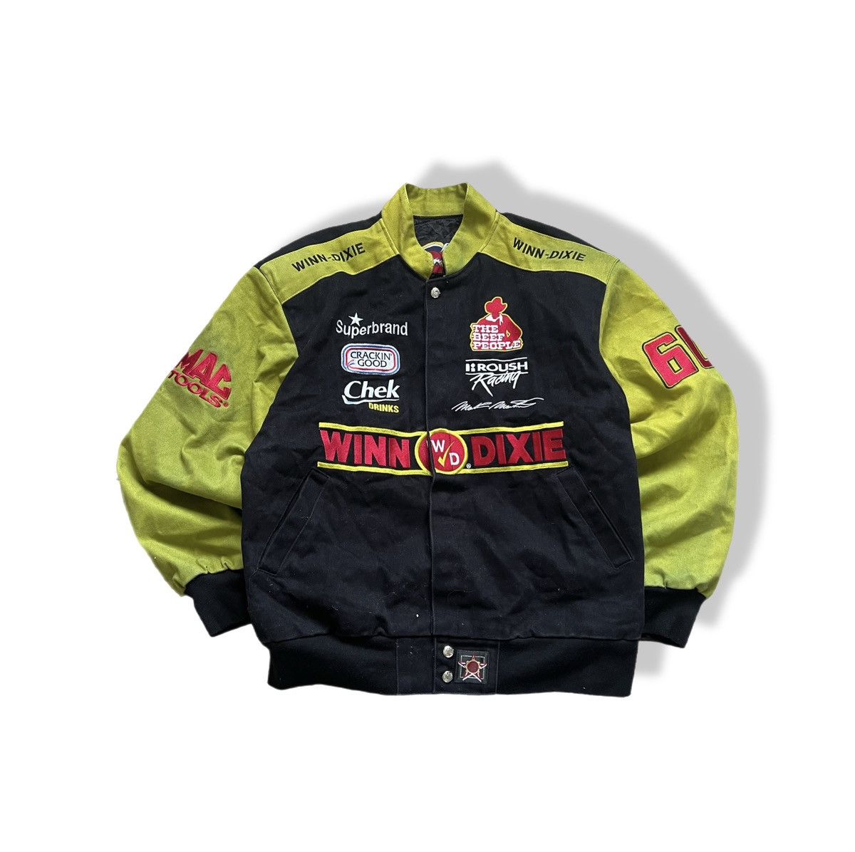 Jeff Hamilton × Jh Design × NASCAR Vintage nascar jacket m&m