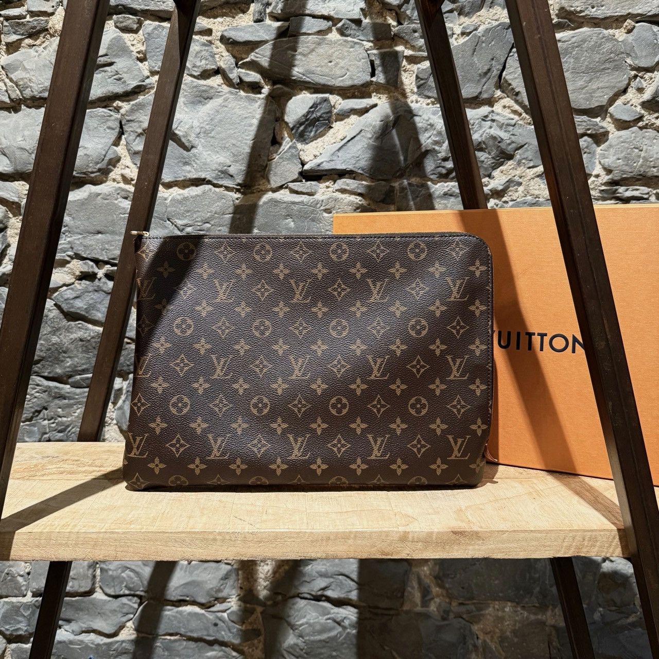 Louis Vuitton Louis Vuitton Etui Voyage Brown Monogram GM Pouch Size ONE SIZE - 1 Thumbnail