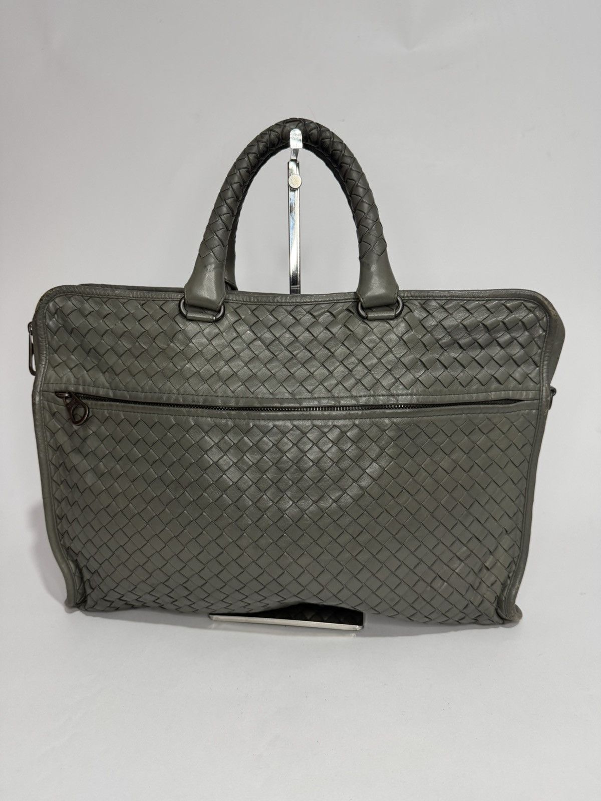 BOTTEGA VENETA INTRECCIATO LAPTOP BRIEFCASE