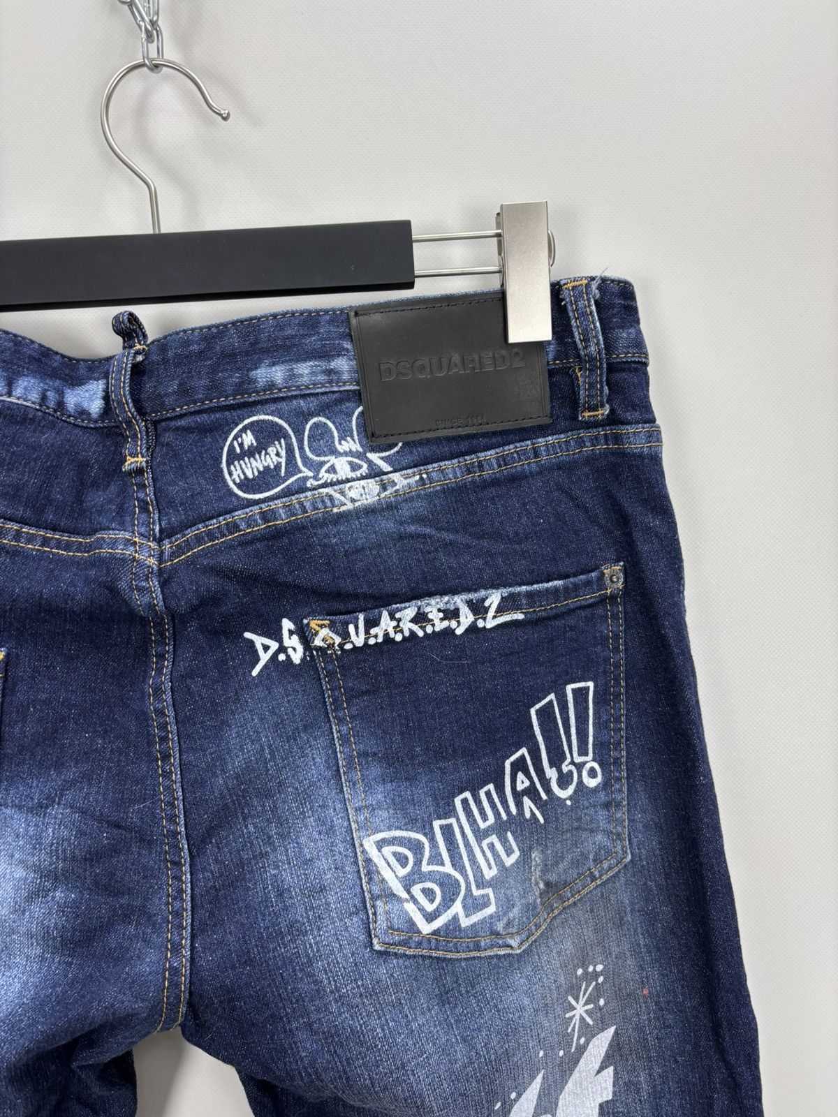 Dsquared2 Mens jeans Dsquared2 Size 54 Color Blue Size US 34 / EU 50 - 7 Thumbnail