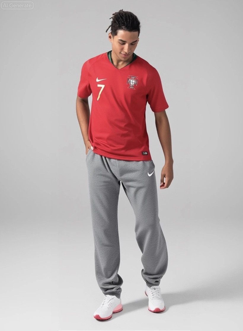 Nike Portugal 2018 Ronaldo #7 Home Stadium Jersey US XXL