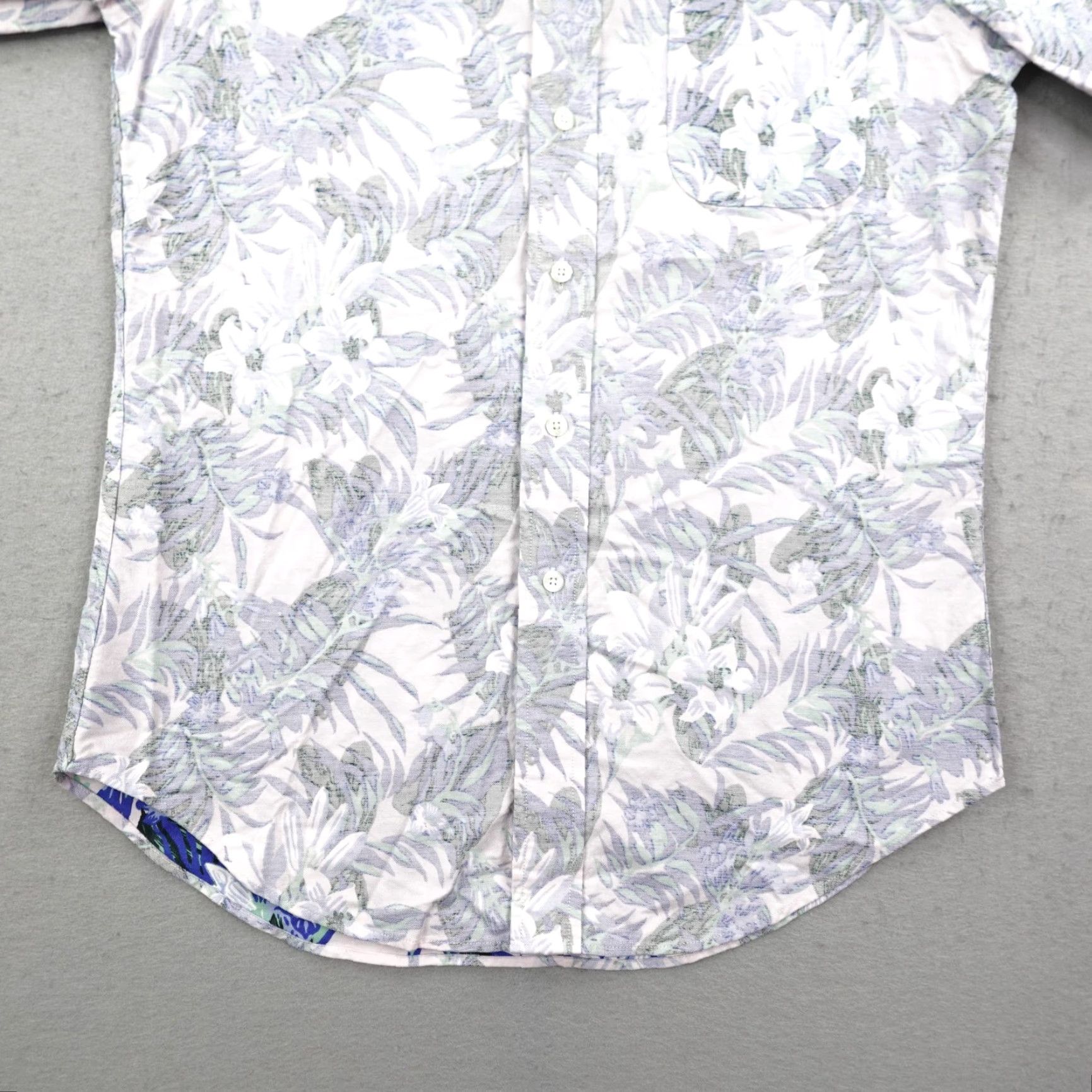 Brooks Brothers Brooks Brothers Shirt Men Small Pink Regent Floral Reverse Print Button Up Aloha Size US S / EU 44-46 / 1 - 4 Thumbnail