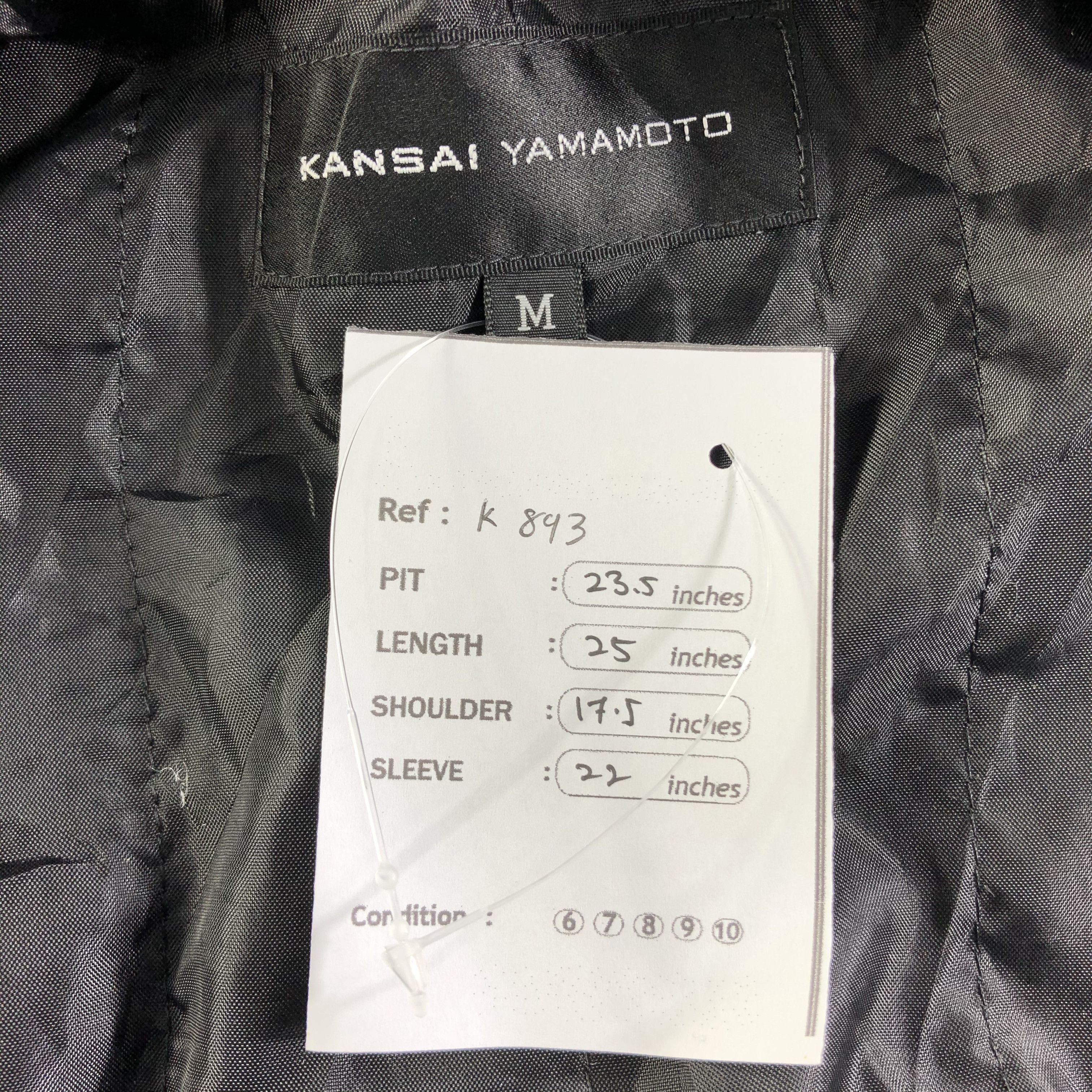 Japanese Brand Kansai Yamamoto Windbreaker Jacket Size US L / EU 52-54 / 3 - 5 Thumbnail
