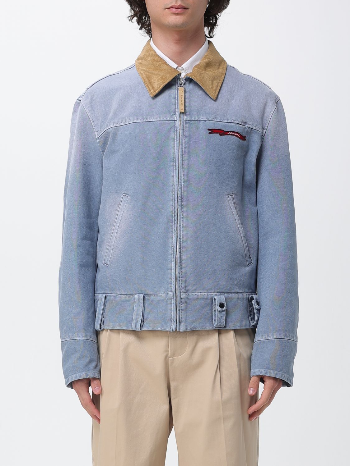 Marni Marni Jacket Men Blue Size US L / EU 52-54 / 3 - 1 Thumbnail