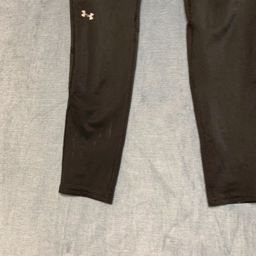 Under Armour Under Armour Leggings Womens M Black Compression High Waist Gym Wear Fly By Size 32" / US 10 / IT 46 - 3 Thumbnail